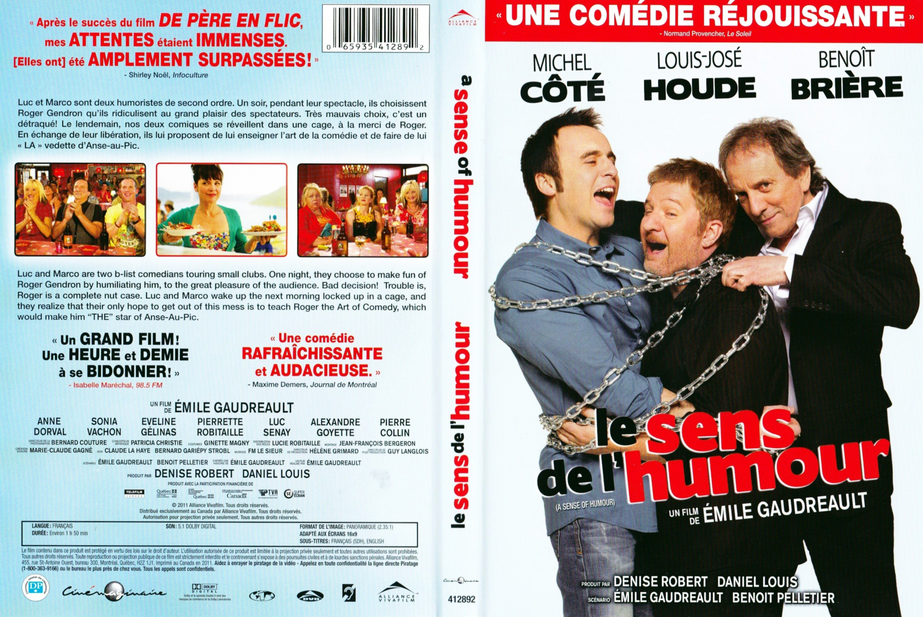 Jaquette DVD Le sens de l