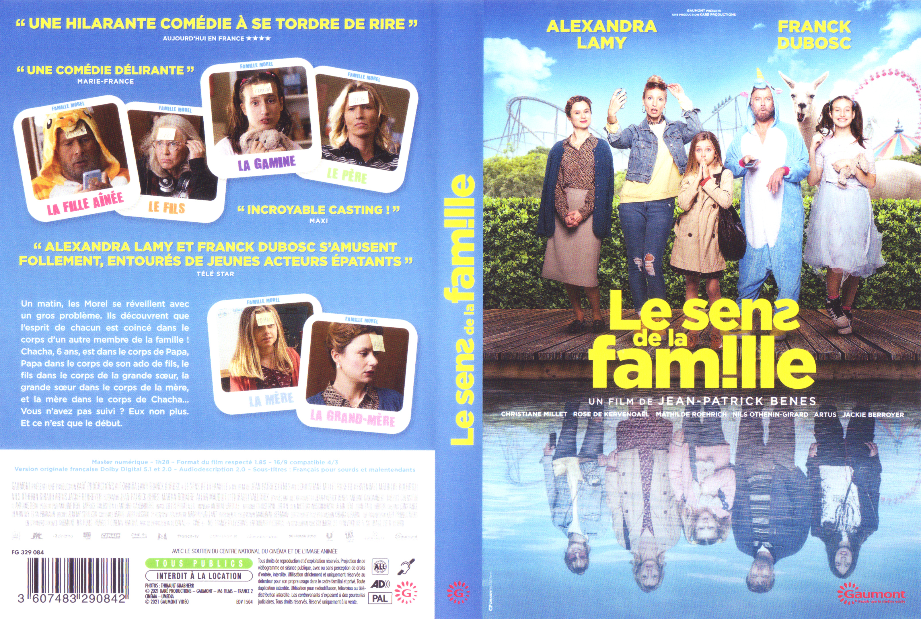 Jaquette DVD Le sens de la famille