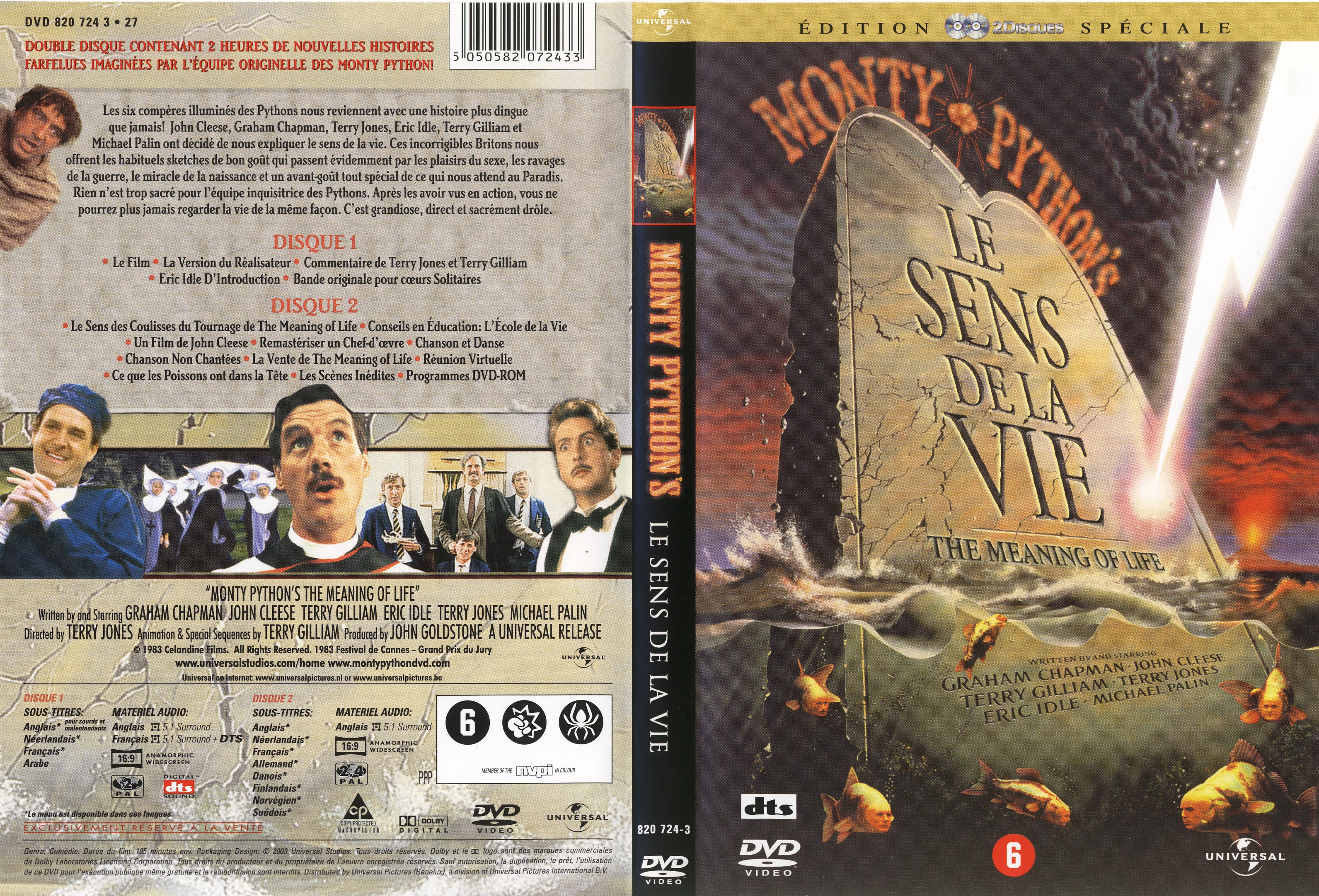 Jaquette DVD Le sens de la vie