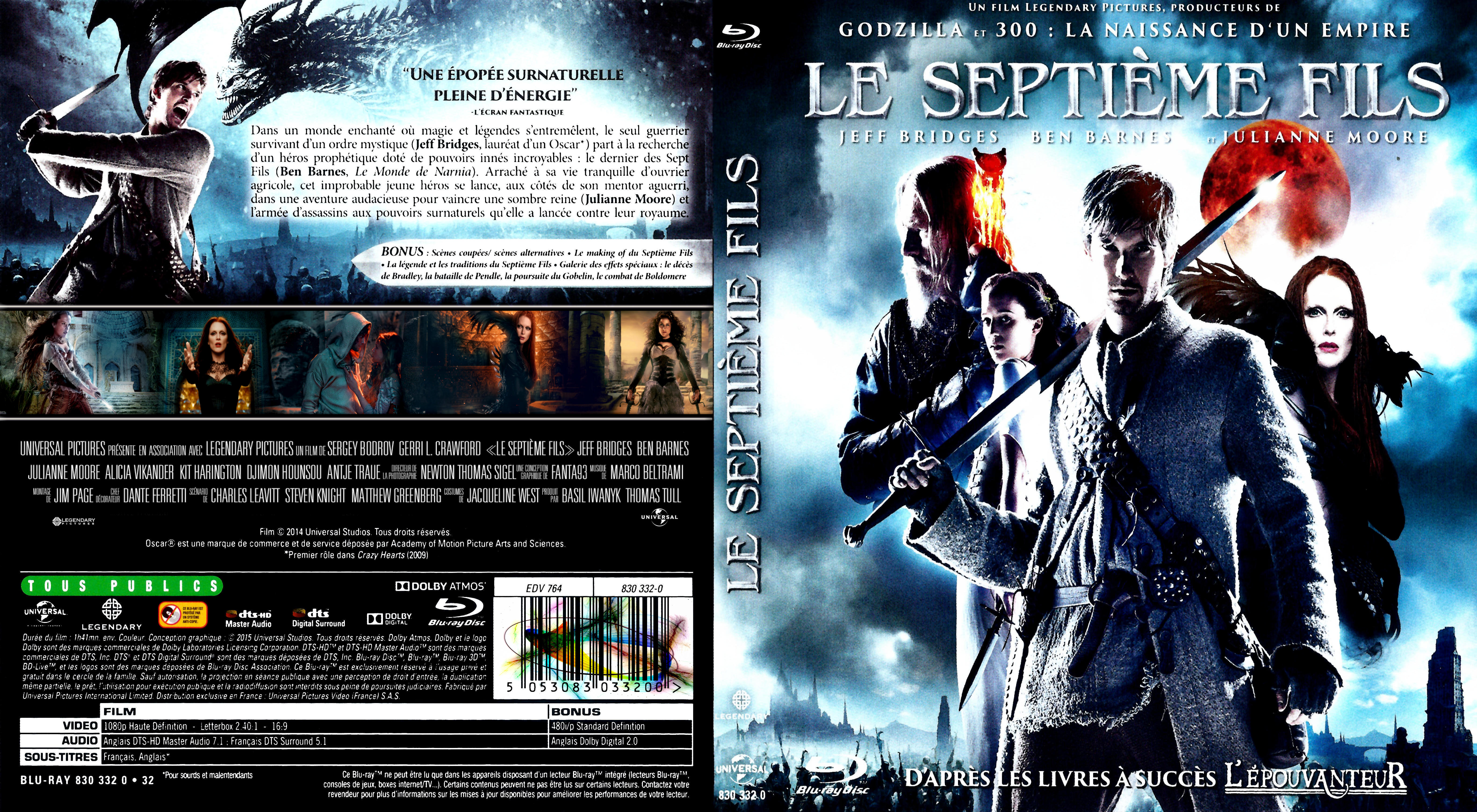 Jaquette DVD Le septime fils (BLU-RAY)