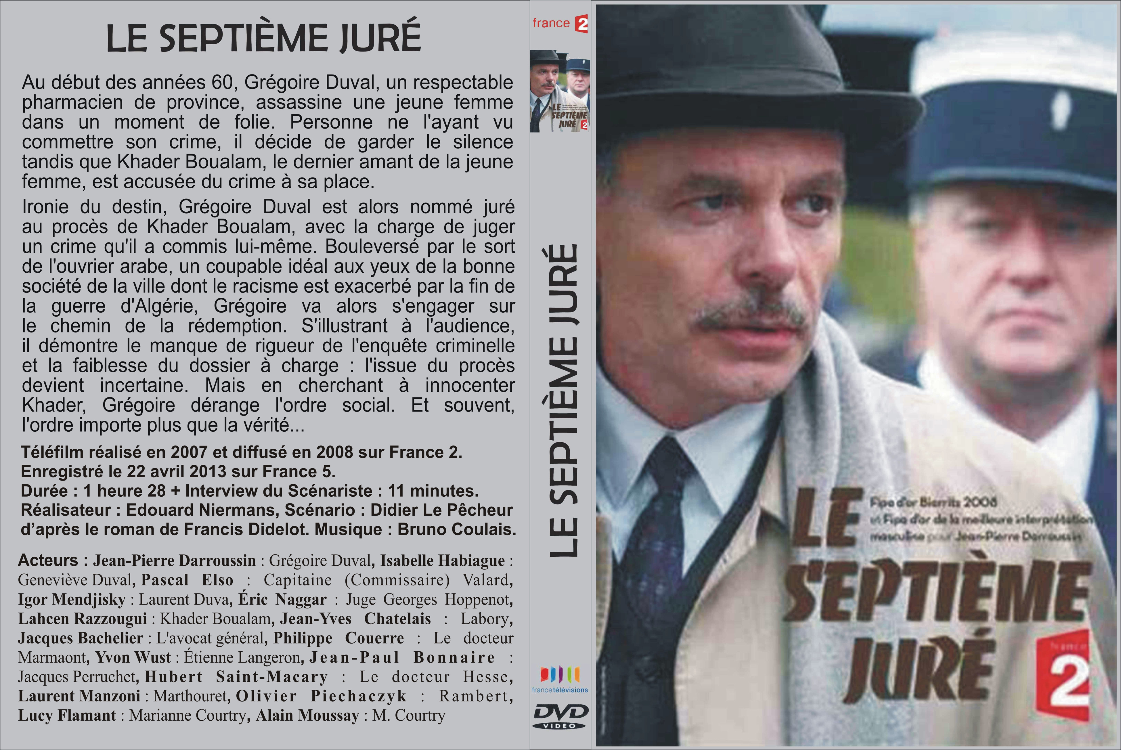 Jaquette DVD Le septime jur custom