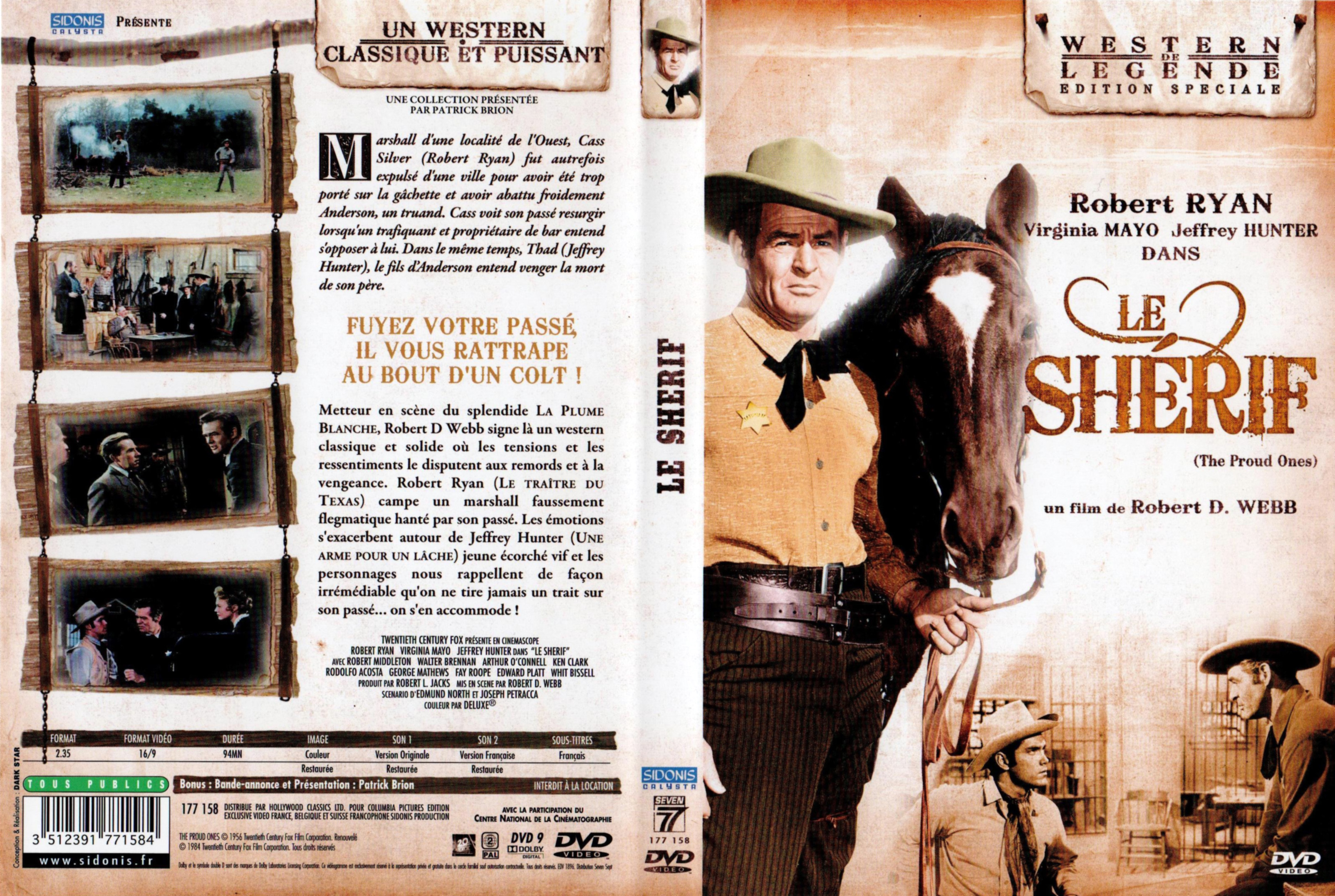 Jaquette DVD Le shrif