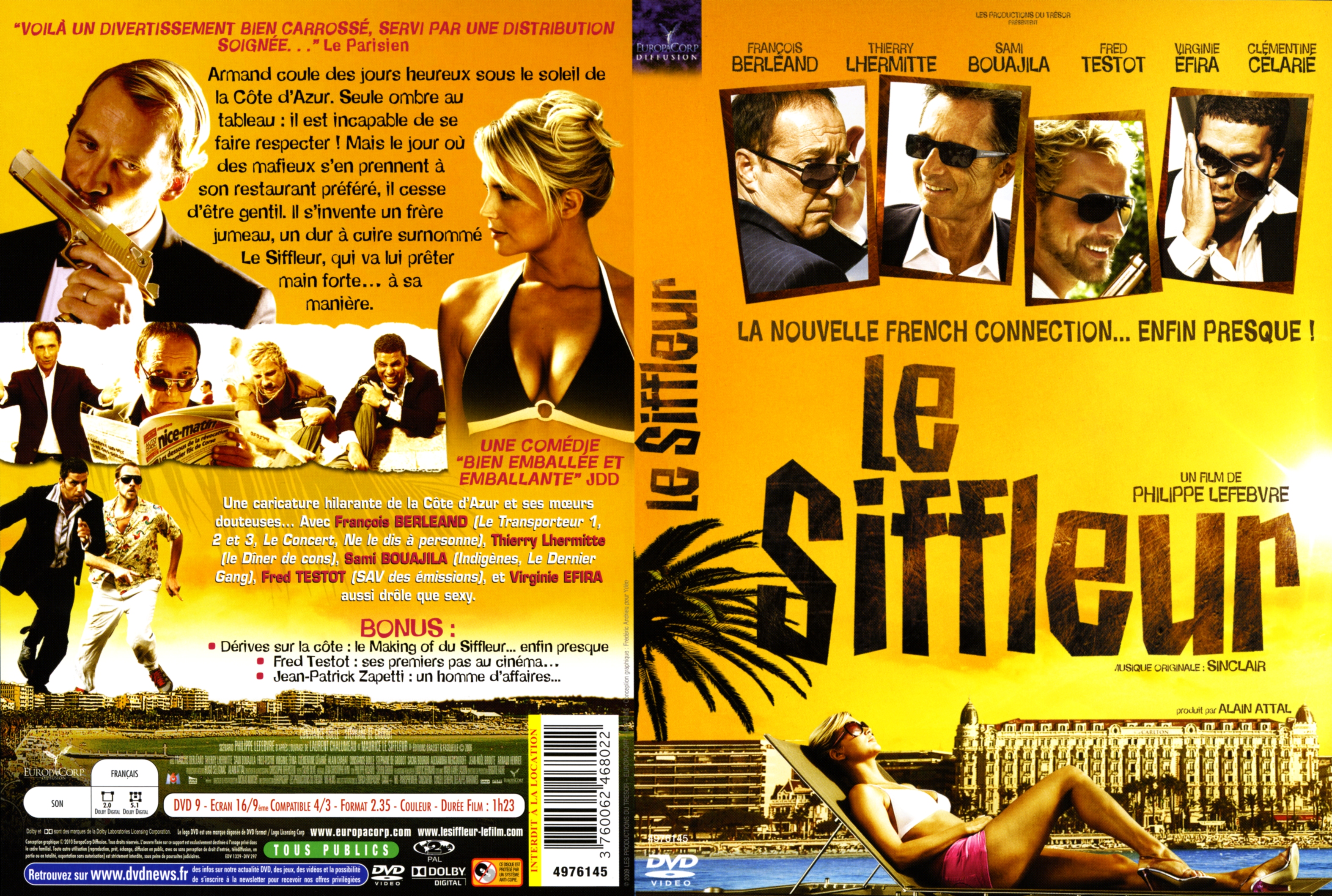 Jaquette DVD Le siffleur