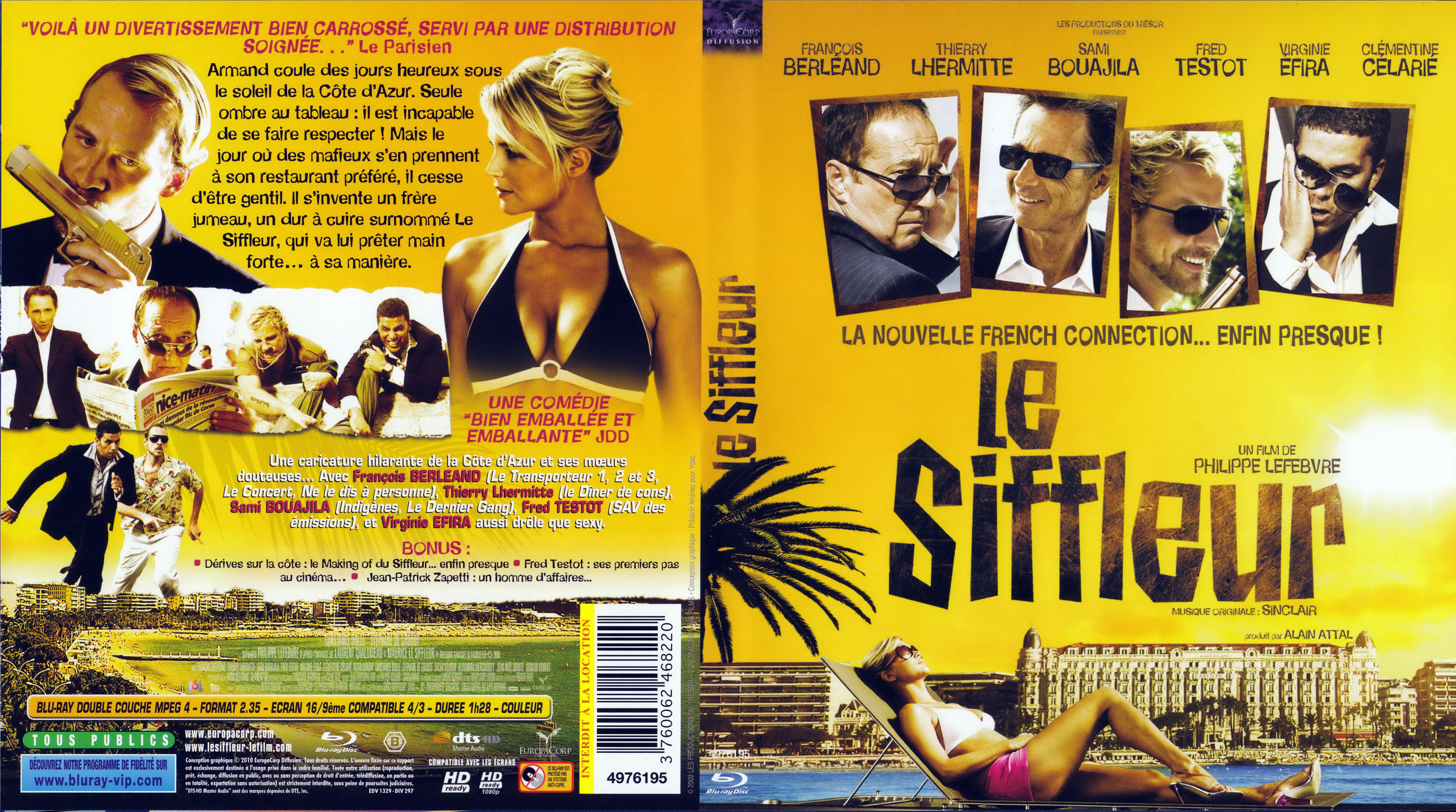 Jaquette DVD Le siffleur (BLU-RAY)