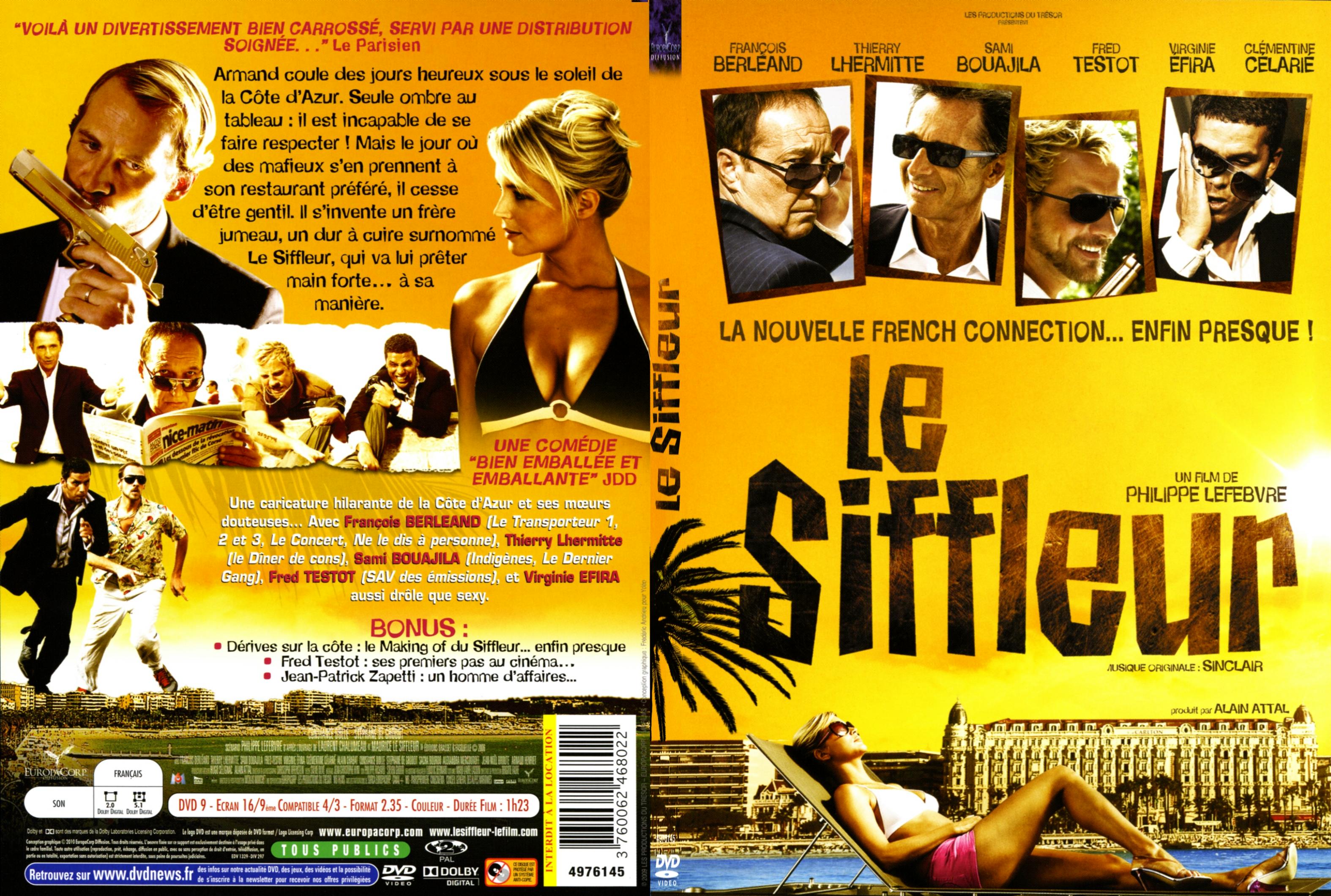 Jaquette DVD Le siffleur - SLIM