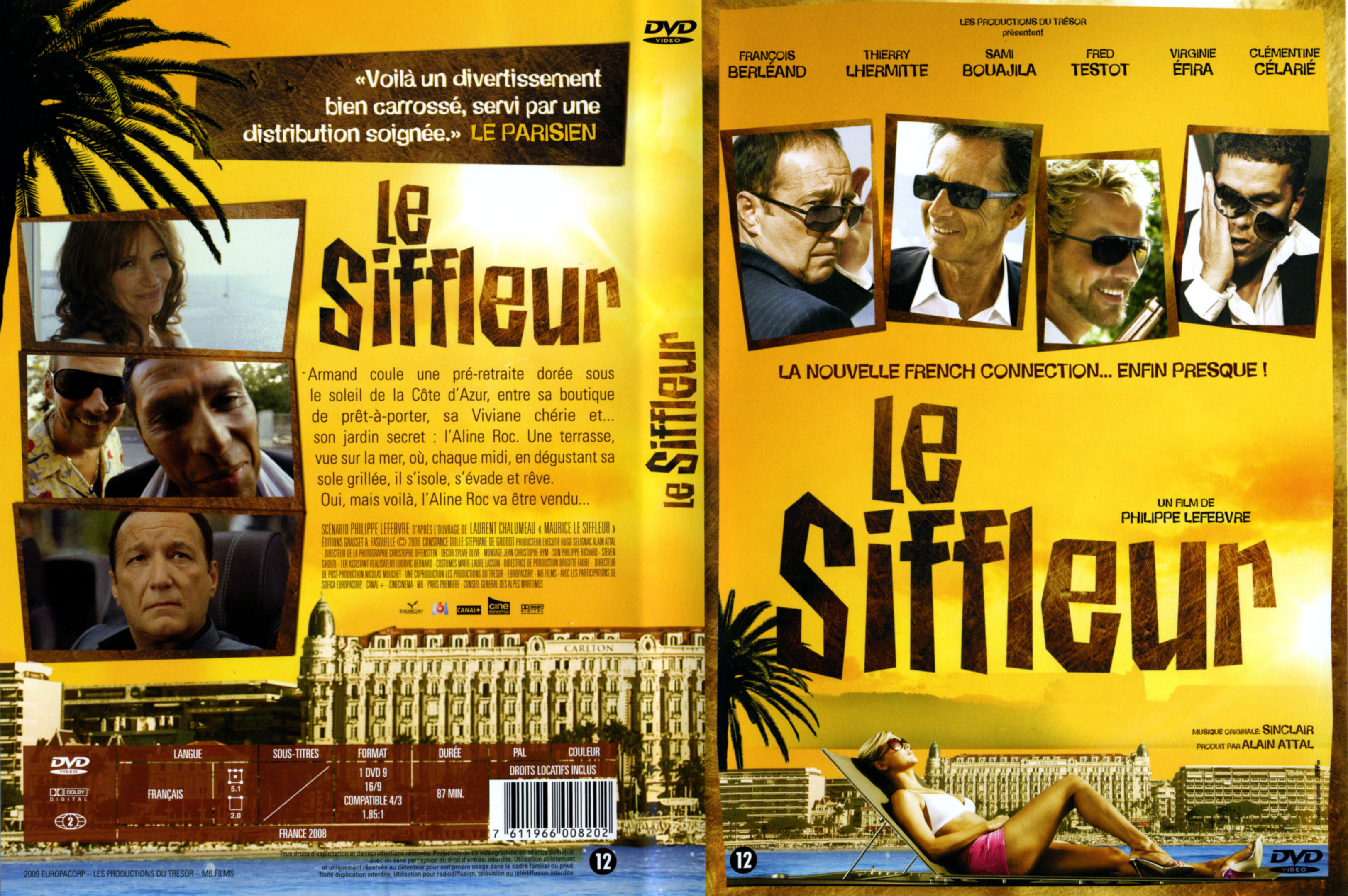 Jaquette DVD Le siffleur v2