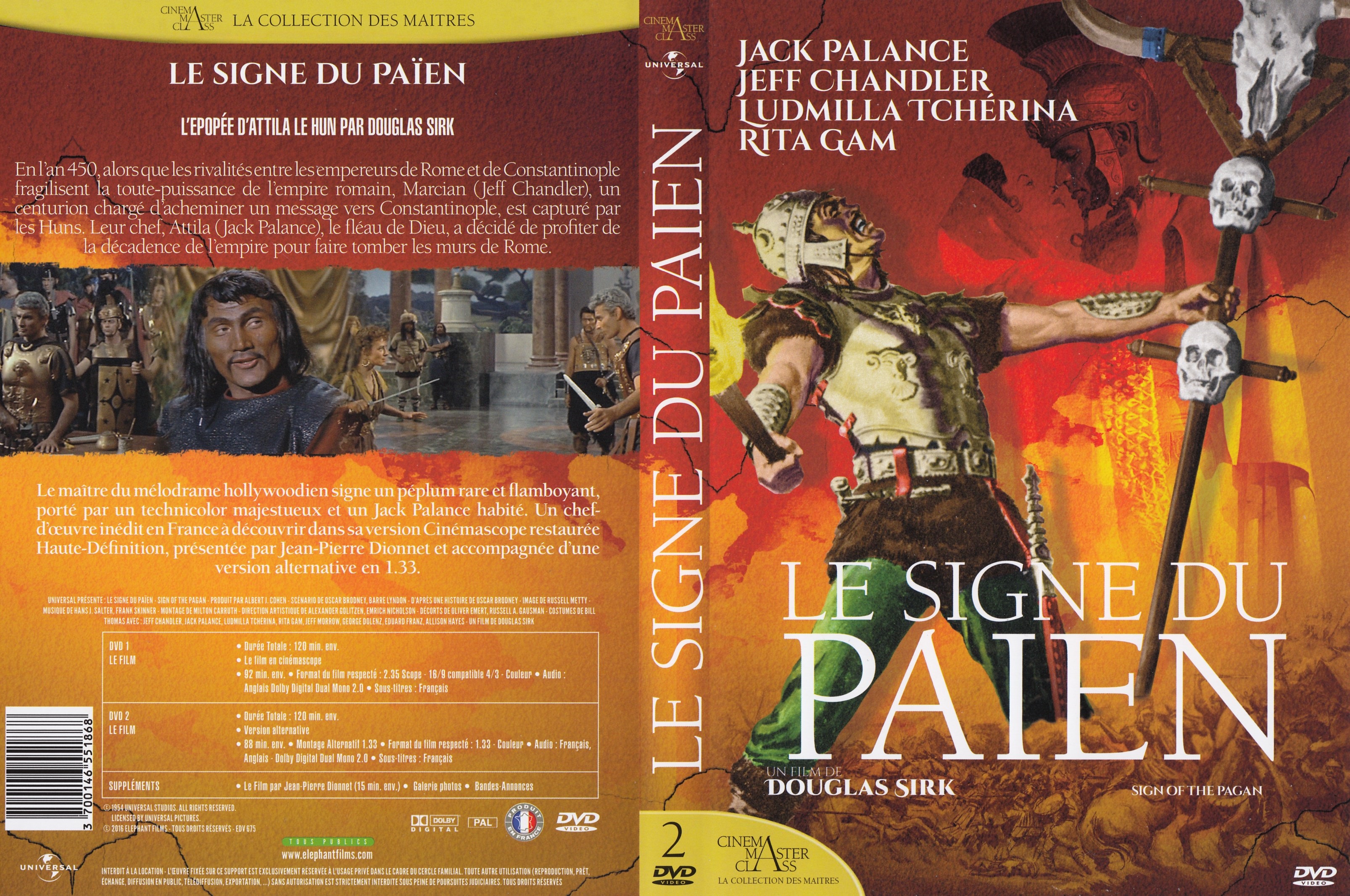 Jaquette DVD Le signe du paien