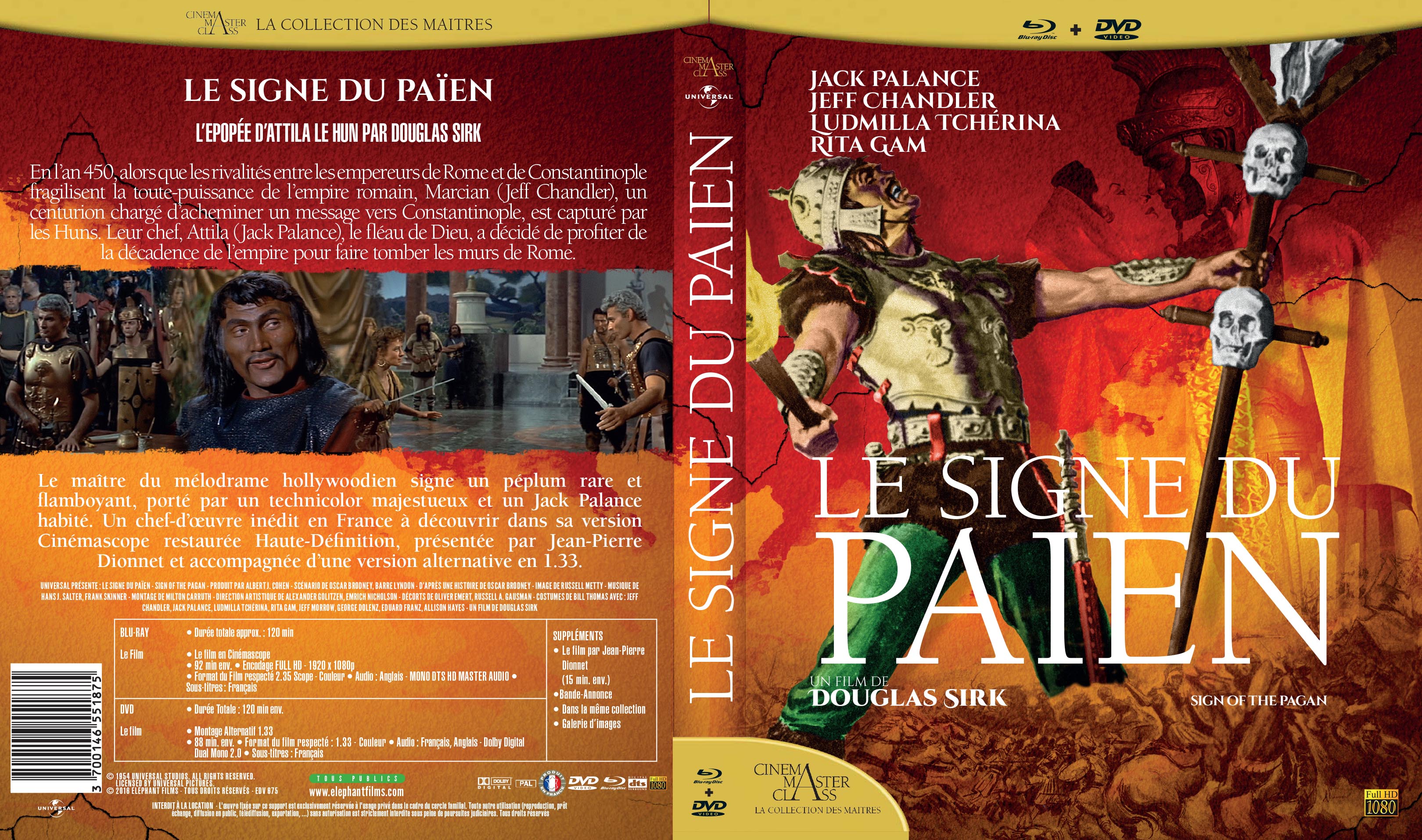 Jaquette DVD Le signe du paien (BLU-RAY)