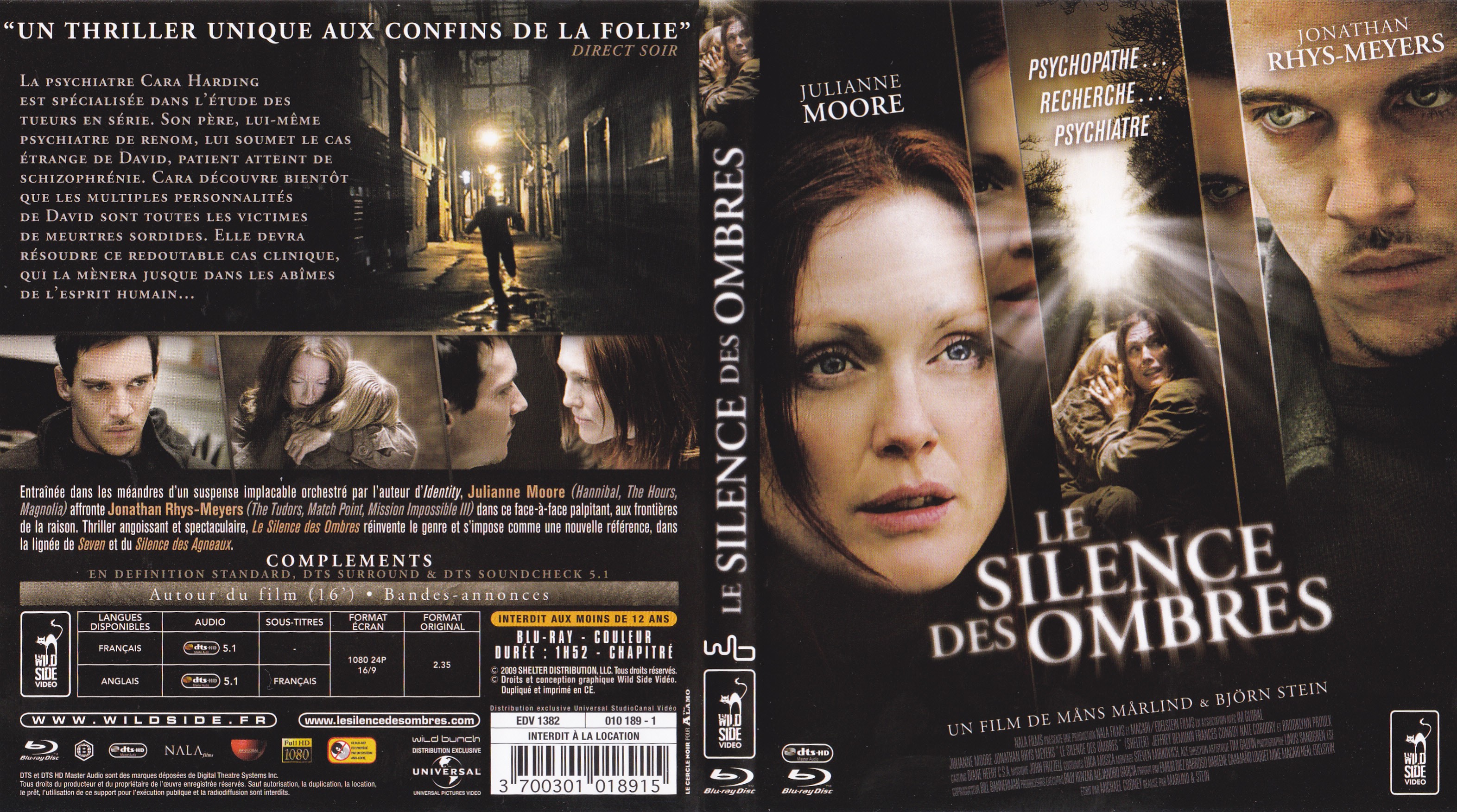 Jaquette DVD Le silence des Ombres (BLU-RAY)