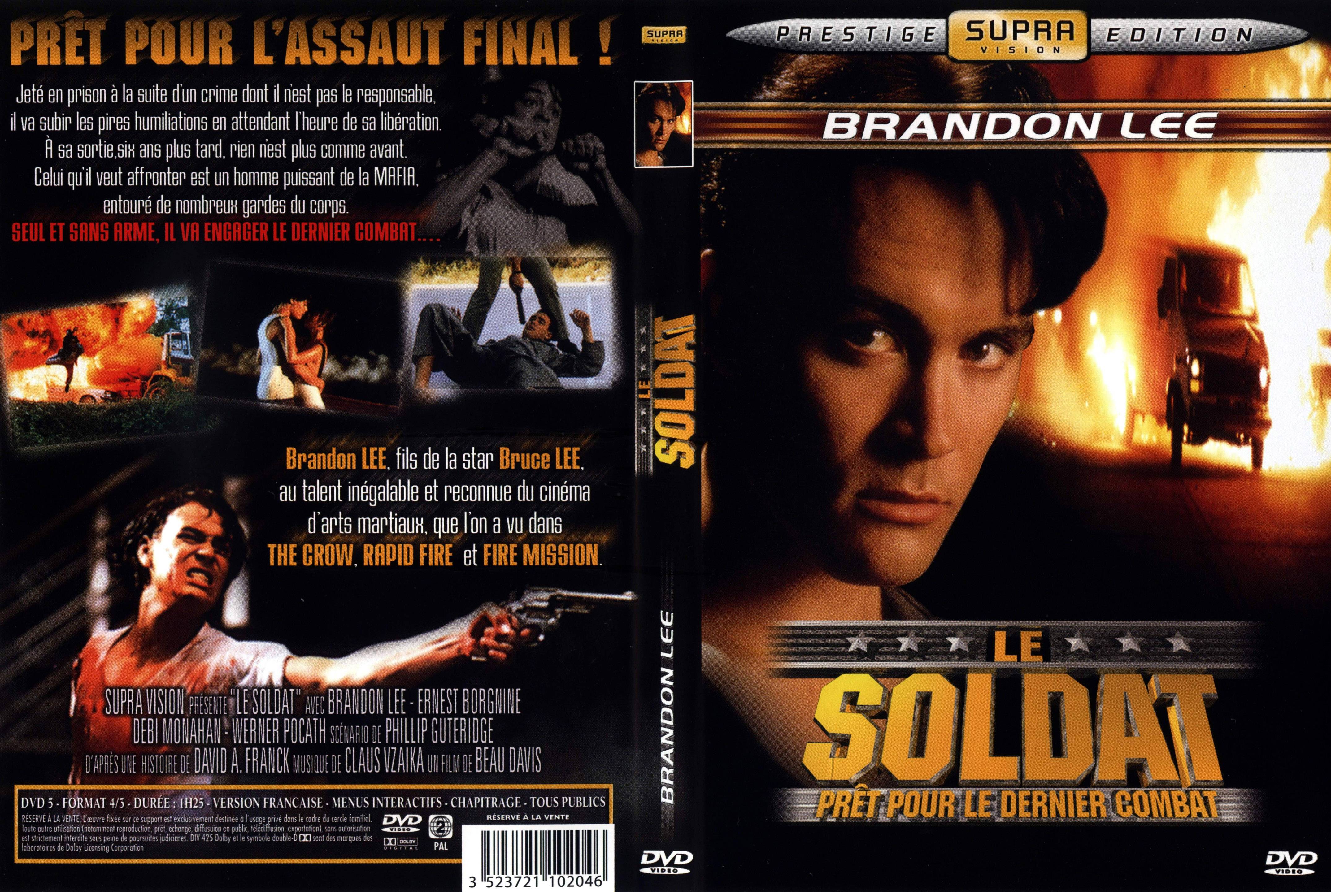 Jaquette DVD Le soldat