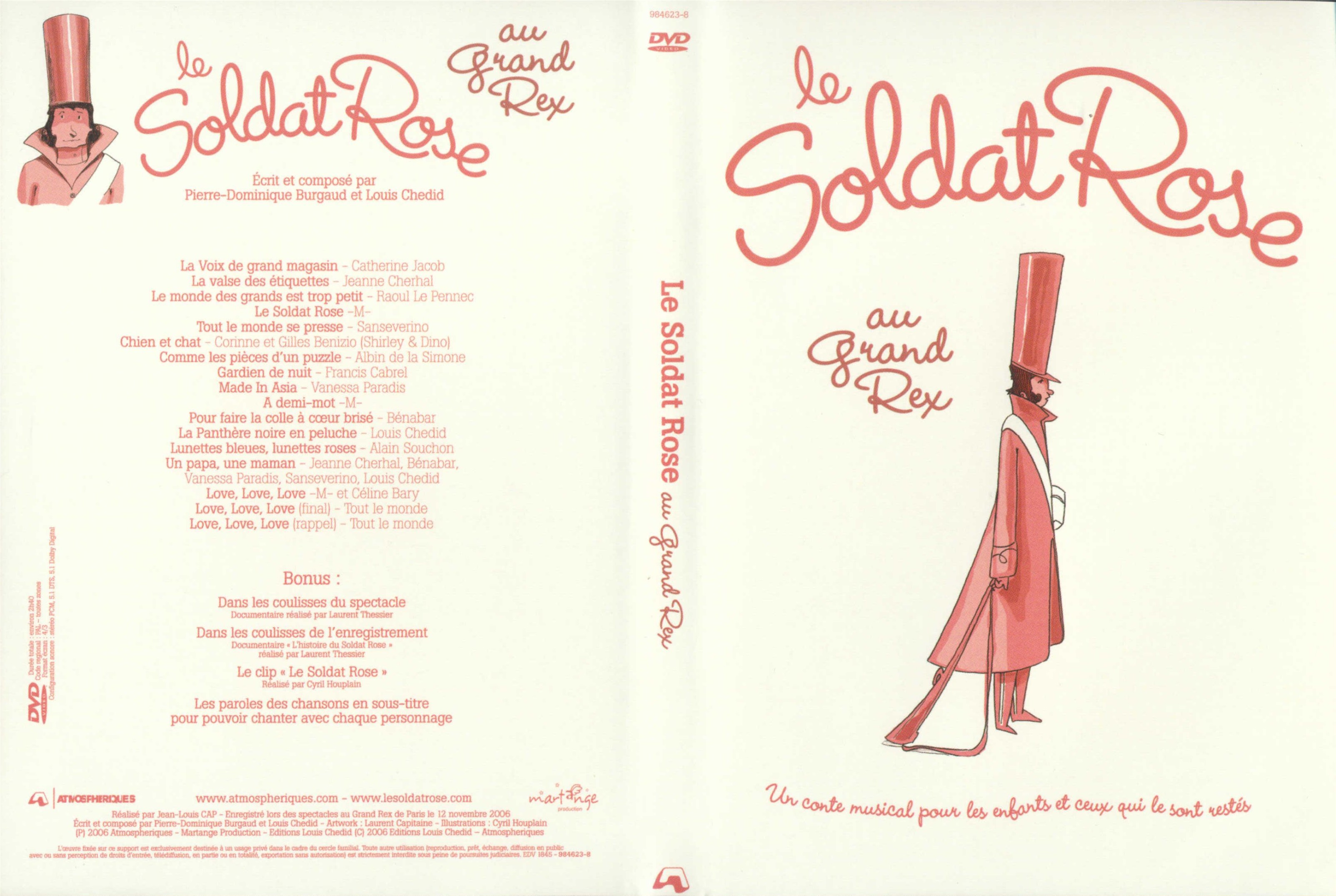 Jaquette DVD Le soldat rose