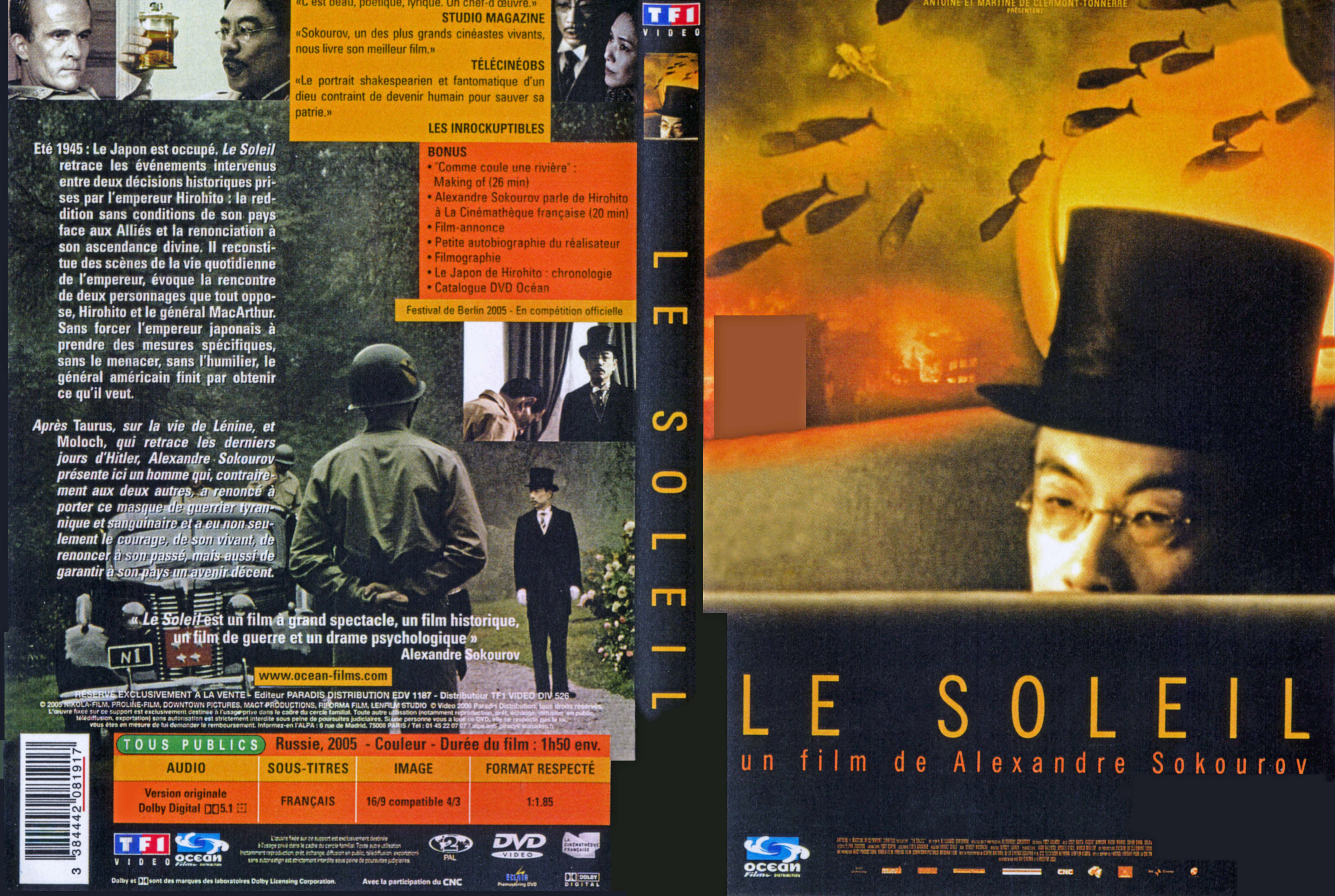 Jaquette DVD Le soleil