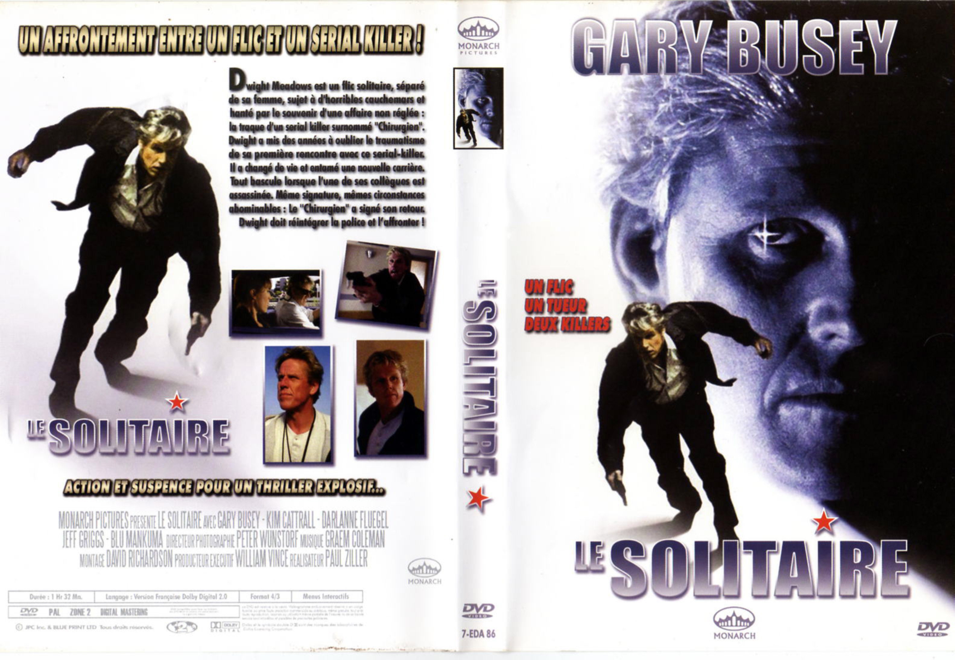 Jaquette DVD Le solitaire (Gary Busey)