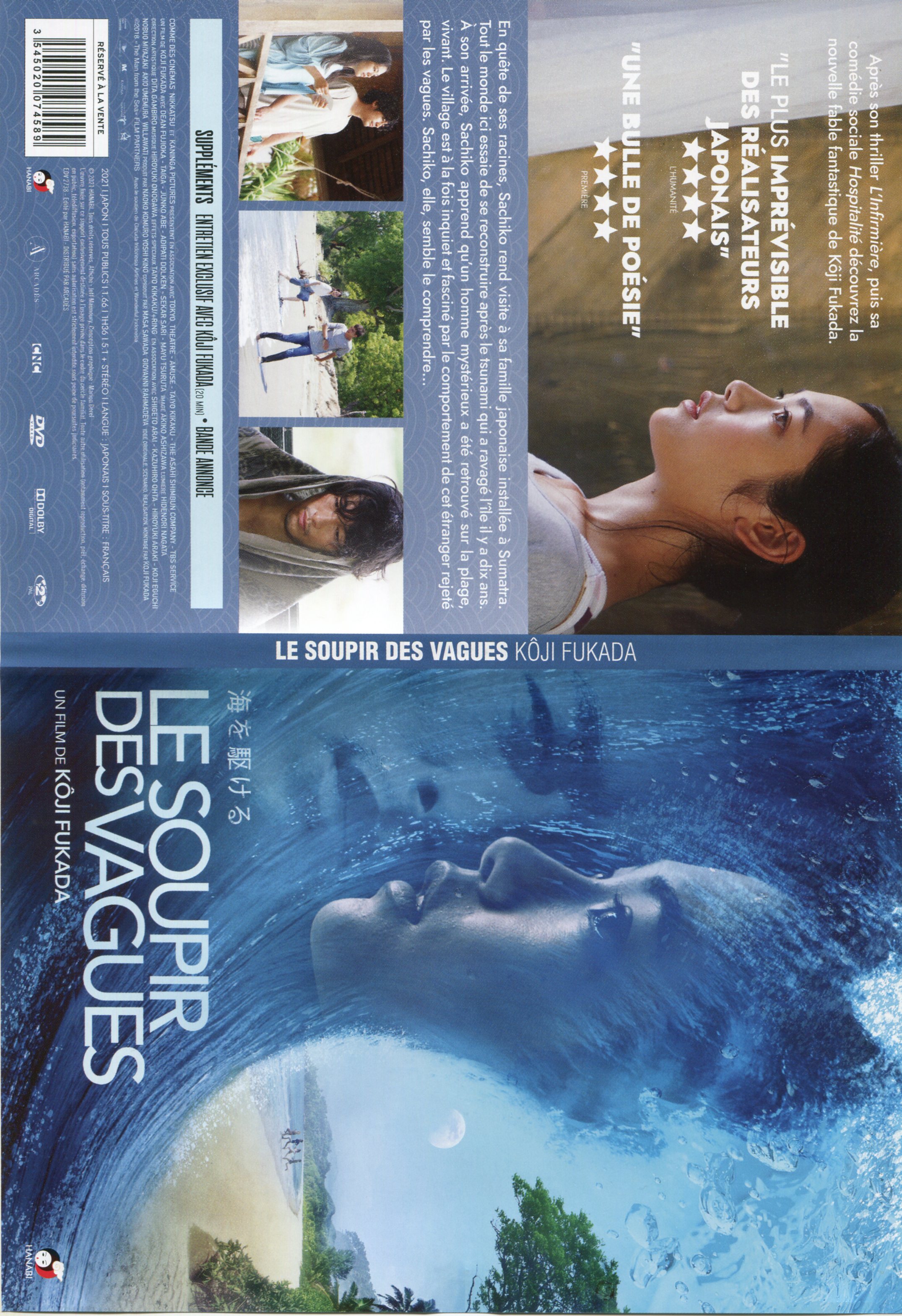 Jaquette DVD Le soupir des vagues