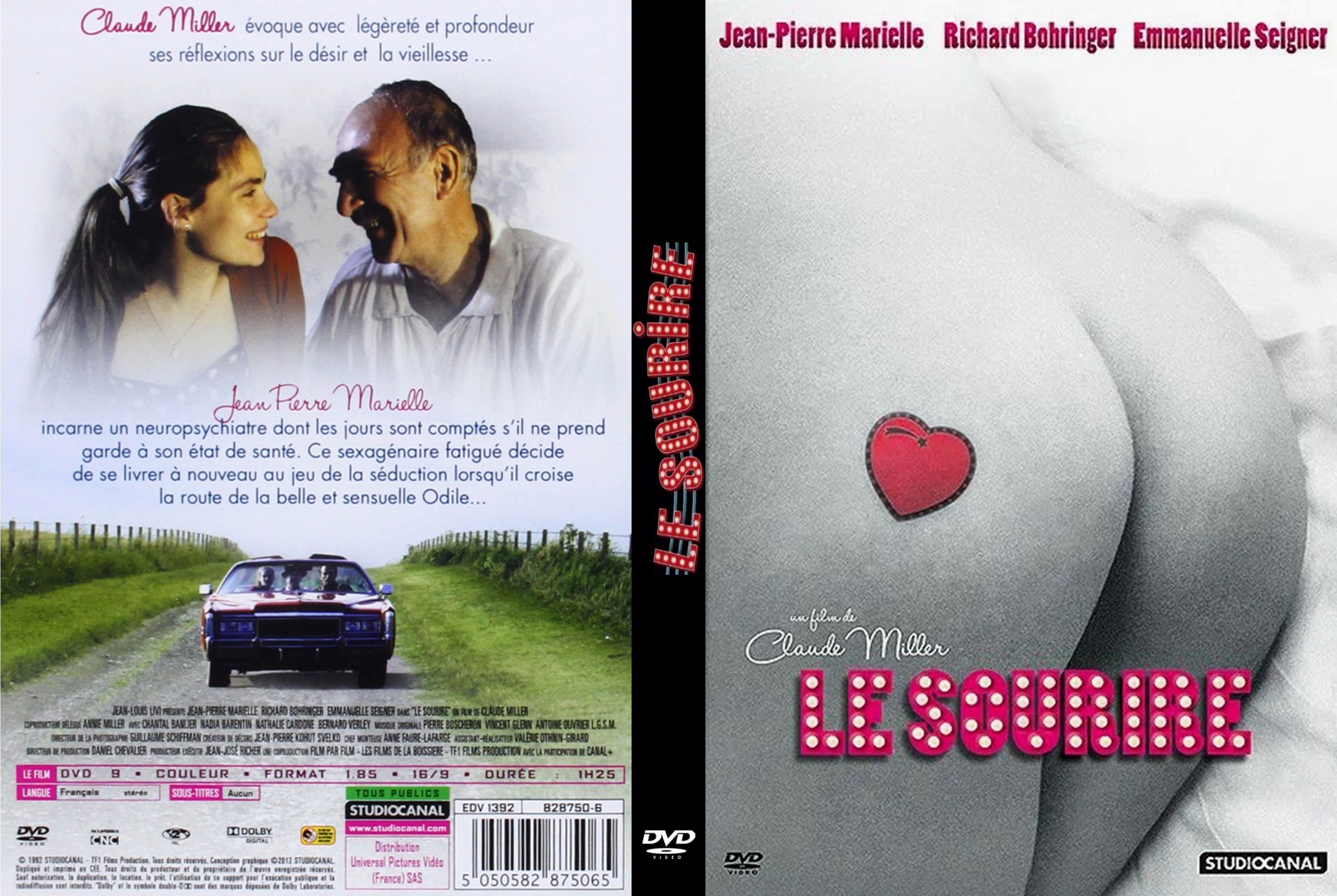 Jaquette DVD Le sourire custom