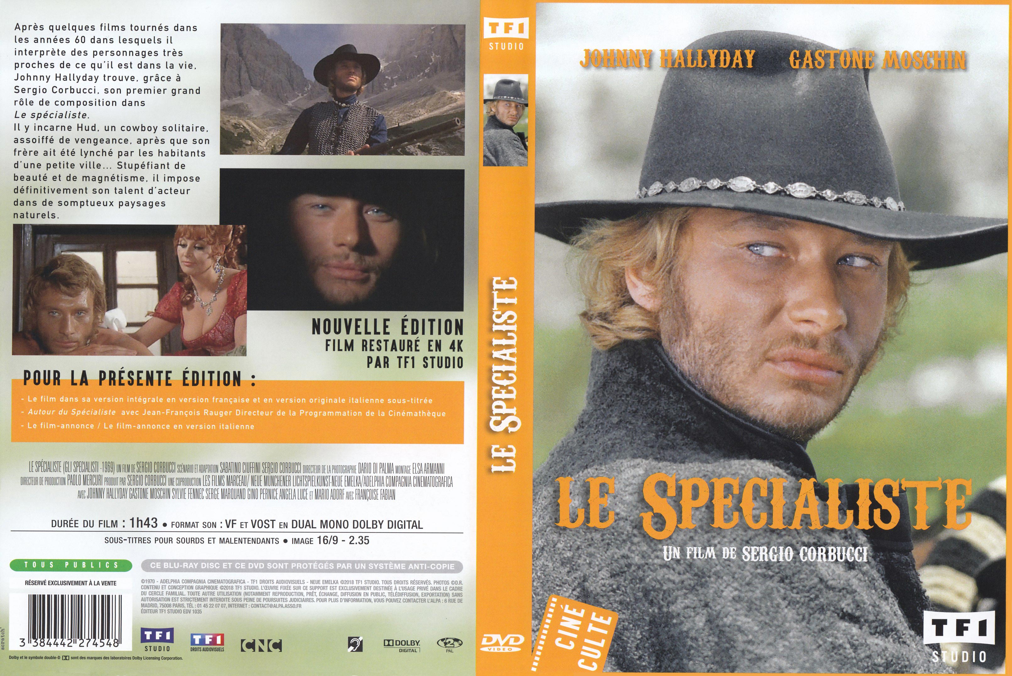 Jaquette DVD Le spcialiste v2
