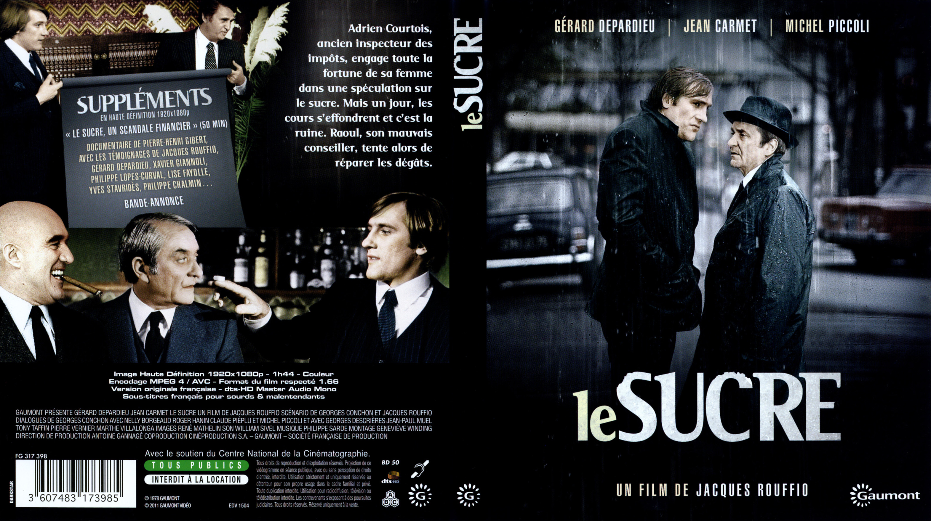 Jaquette DVD Le sucre (BLU-RAY)