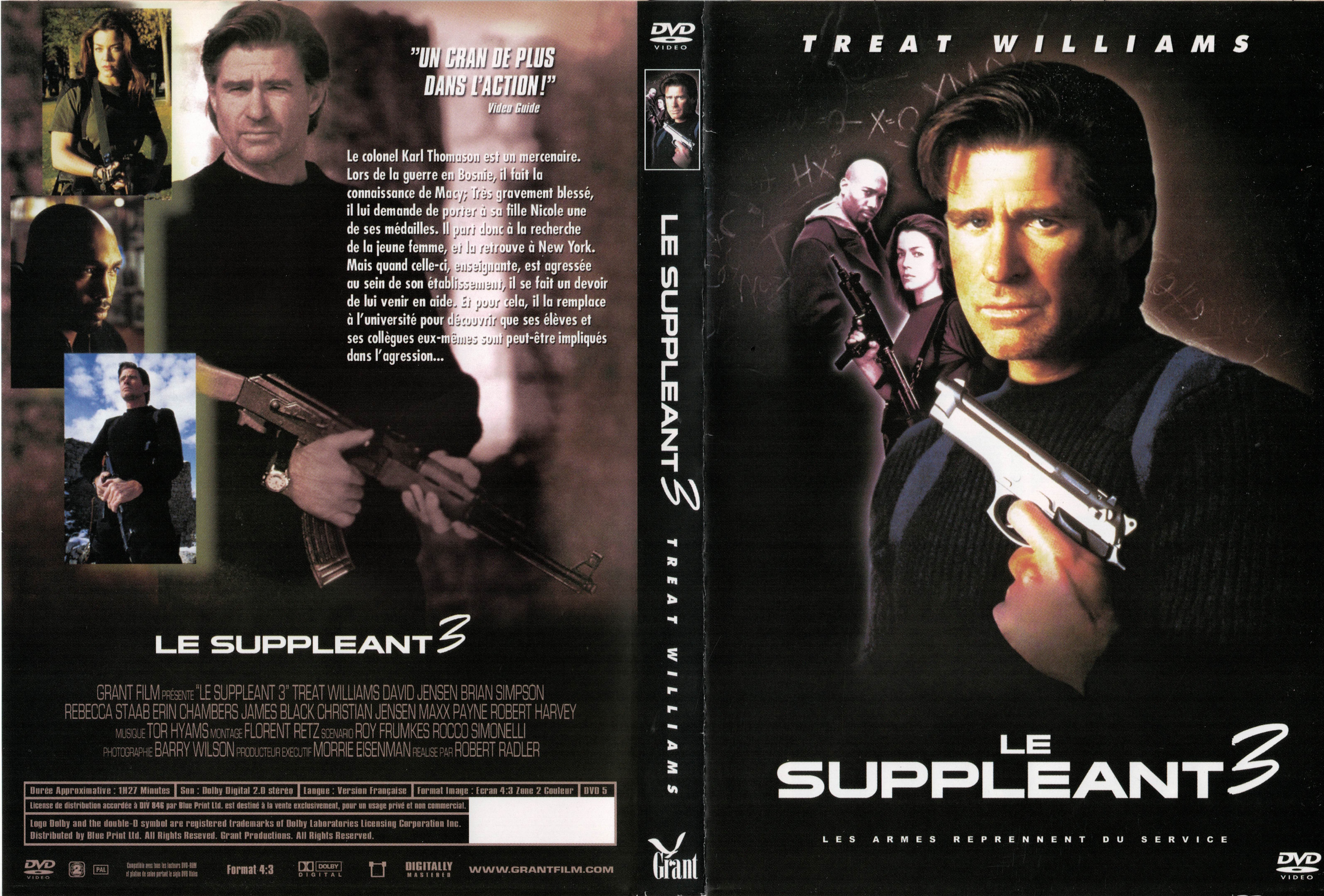 Jaquette DVD Le suppl�ant 3