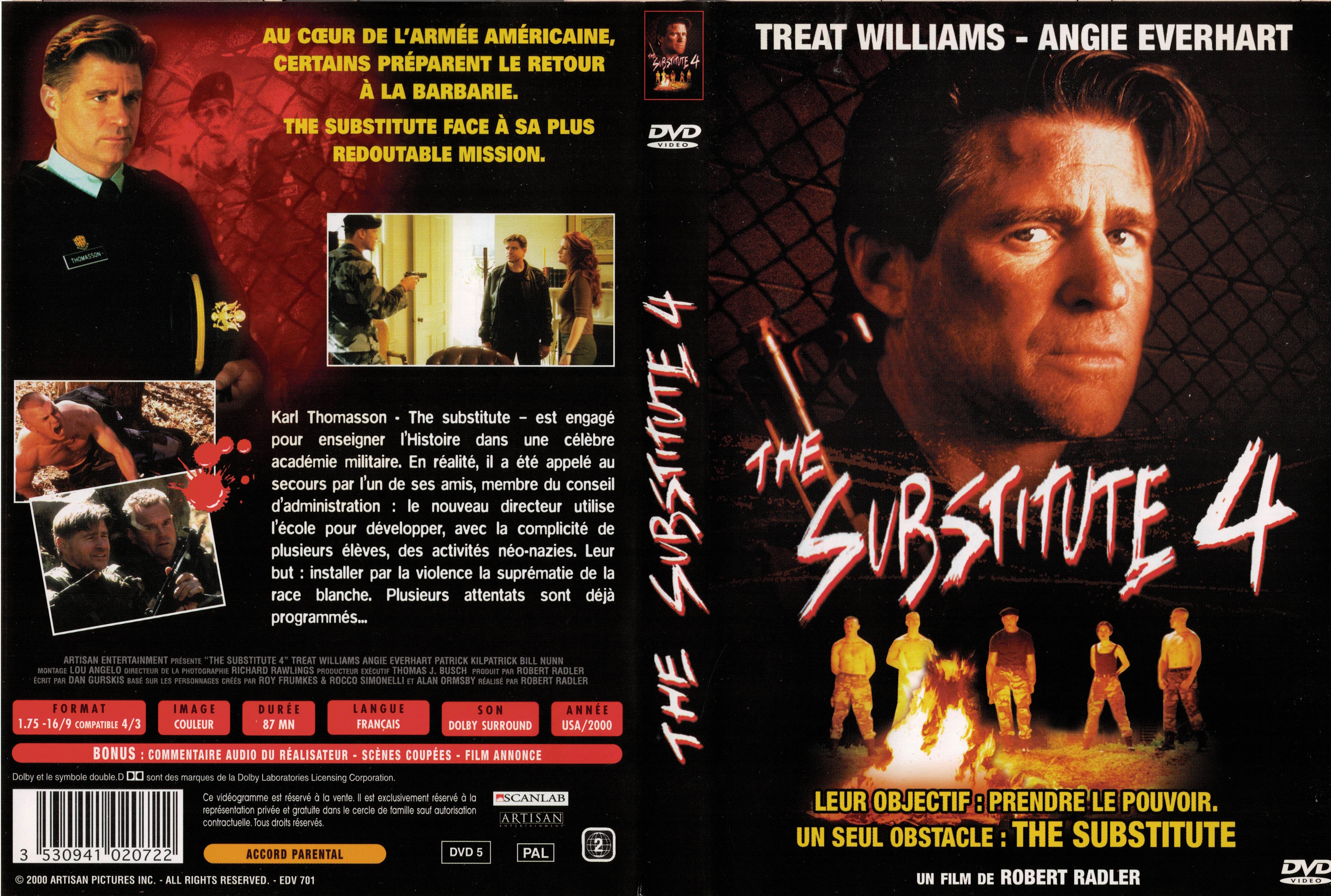 Jaquette DVD Le suppl�ant 4