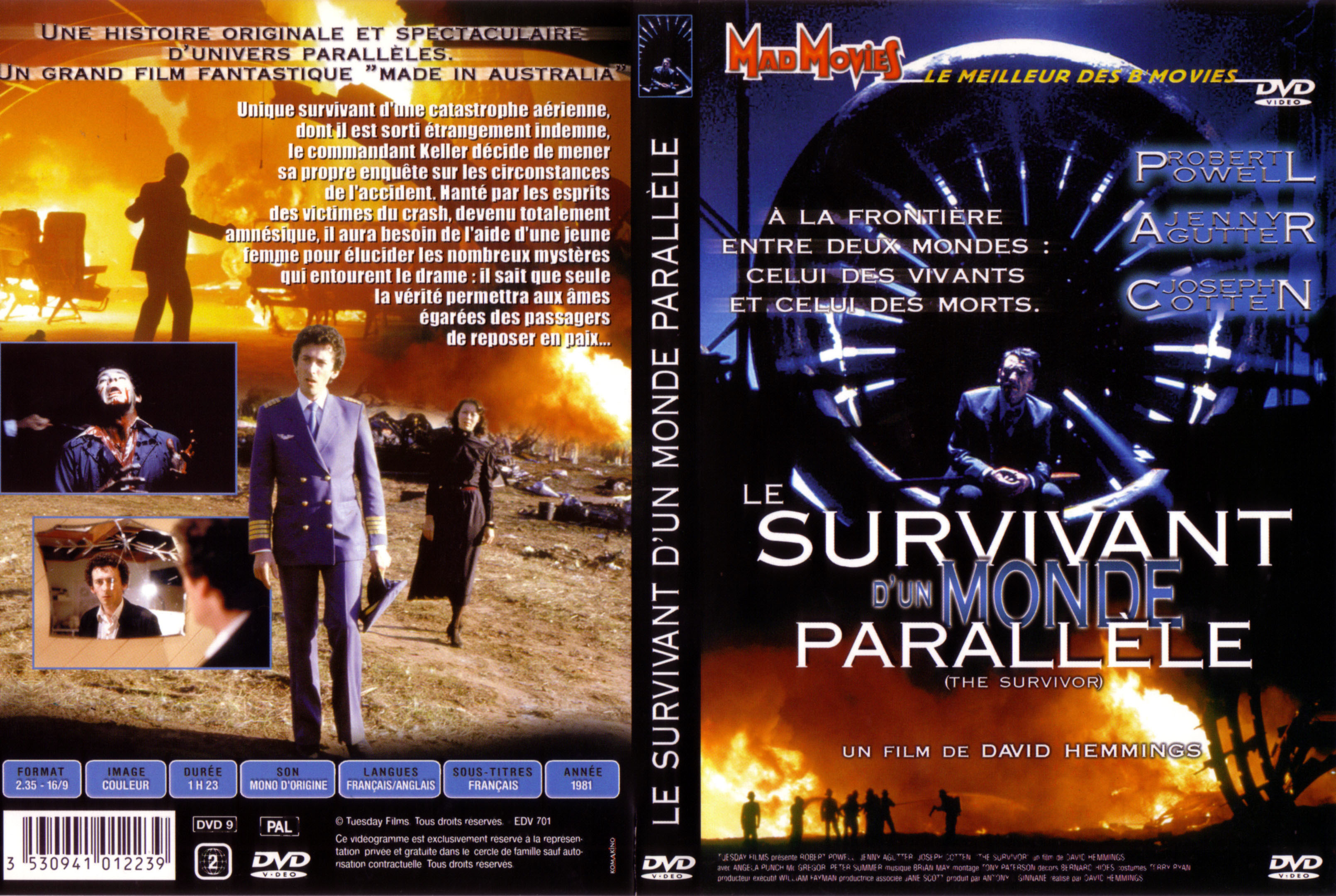 Jaquette DVD Le survivant d