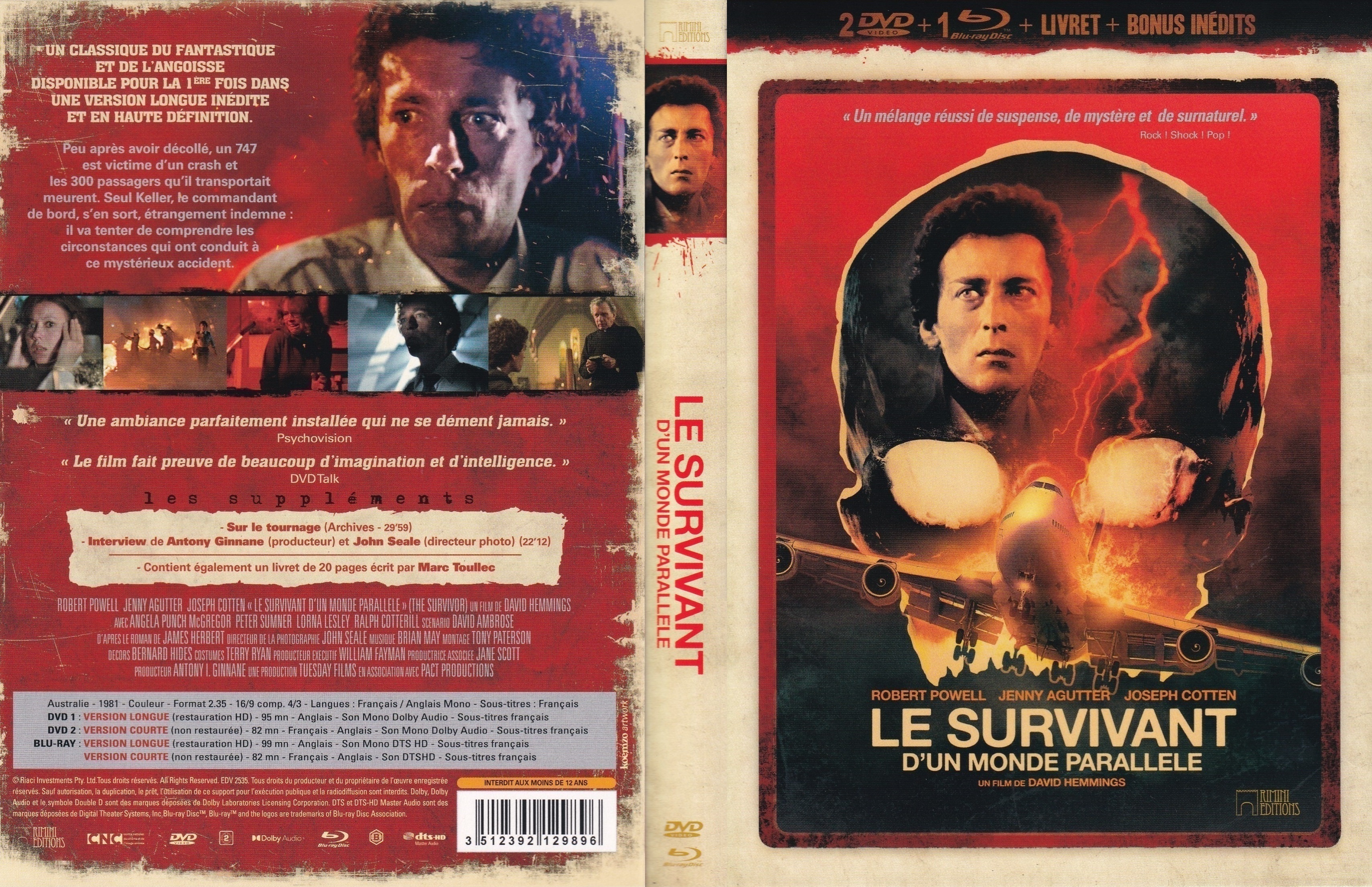 Jaquette DVD Le survivant d