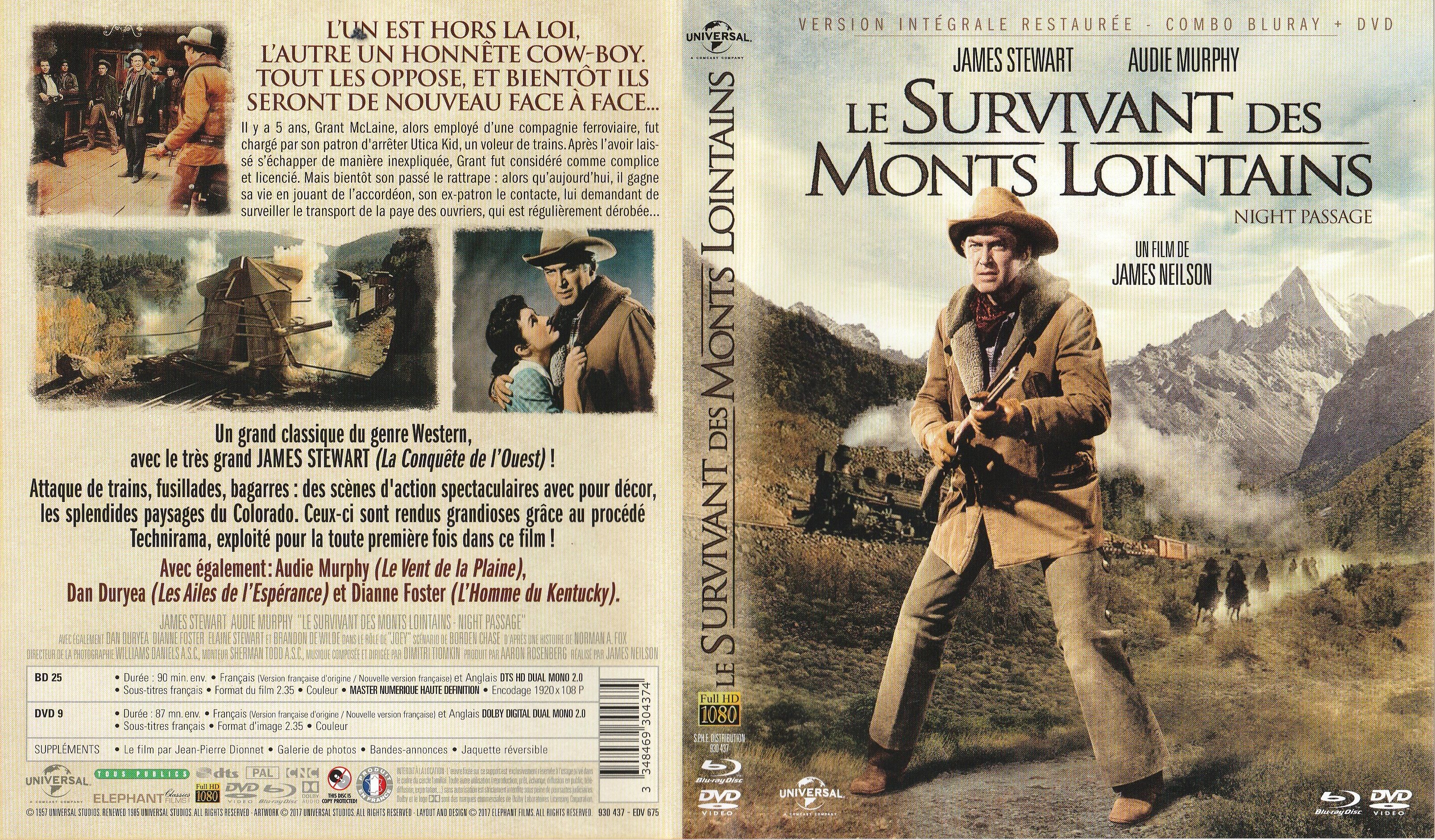 Jaquette DVD Le survivant des monts lointains (BLU-RAY)