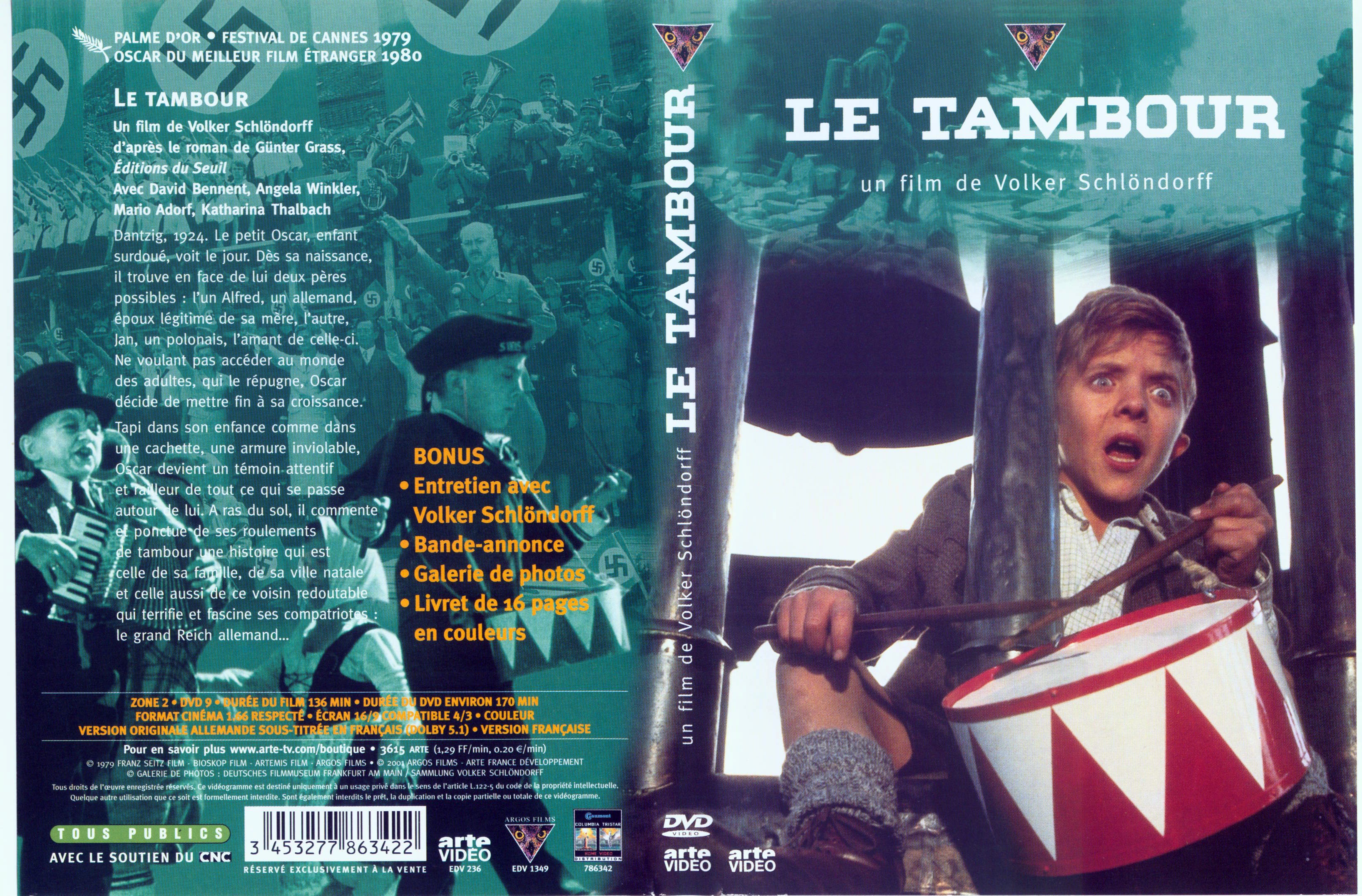 Jaquette DVD Le tambour