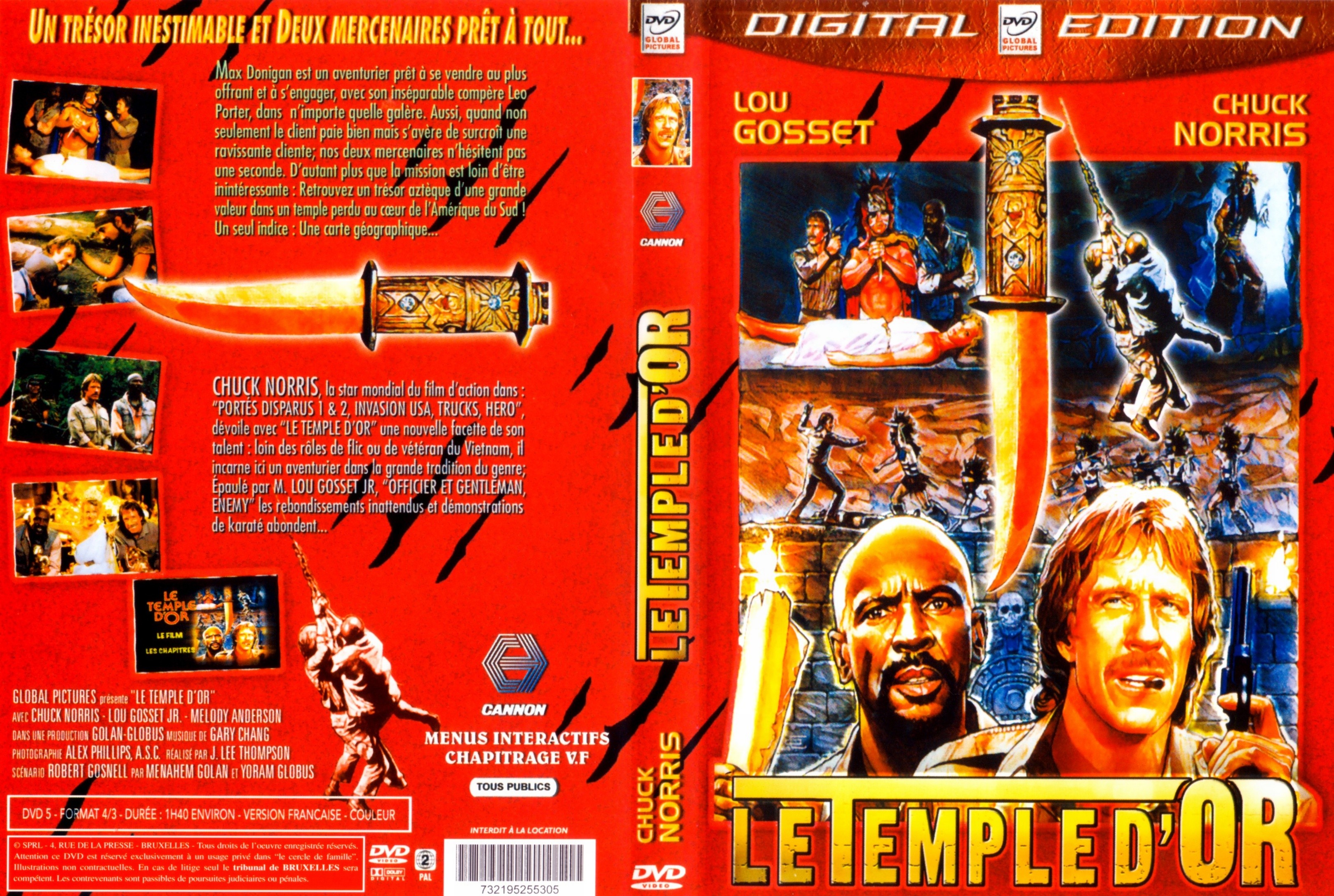 Jaquette DVD Le temple d