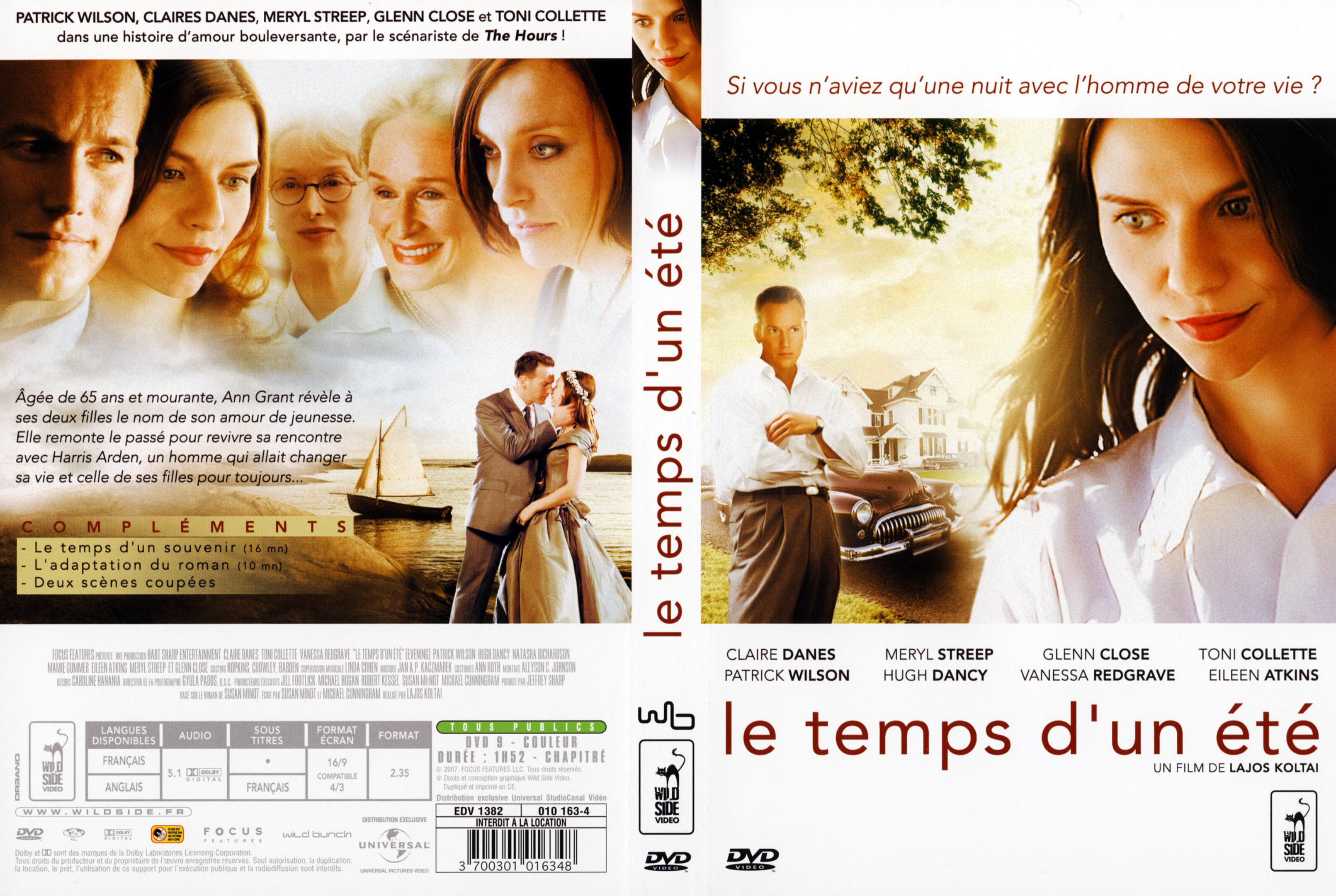 Jaquette DVD Le temps d