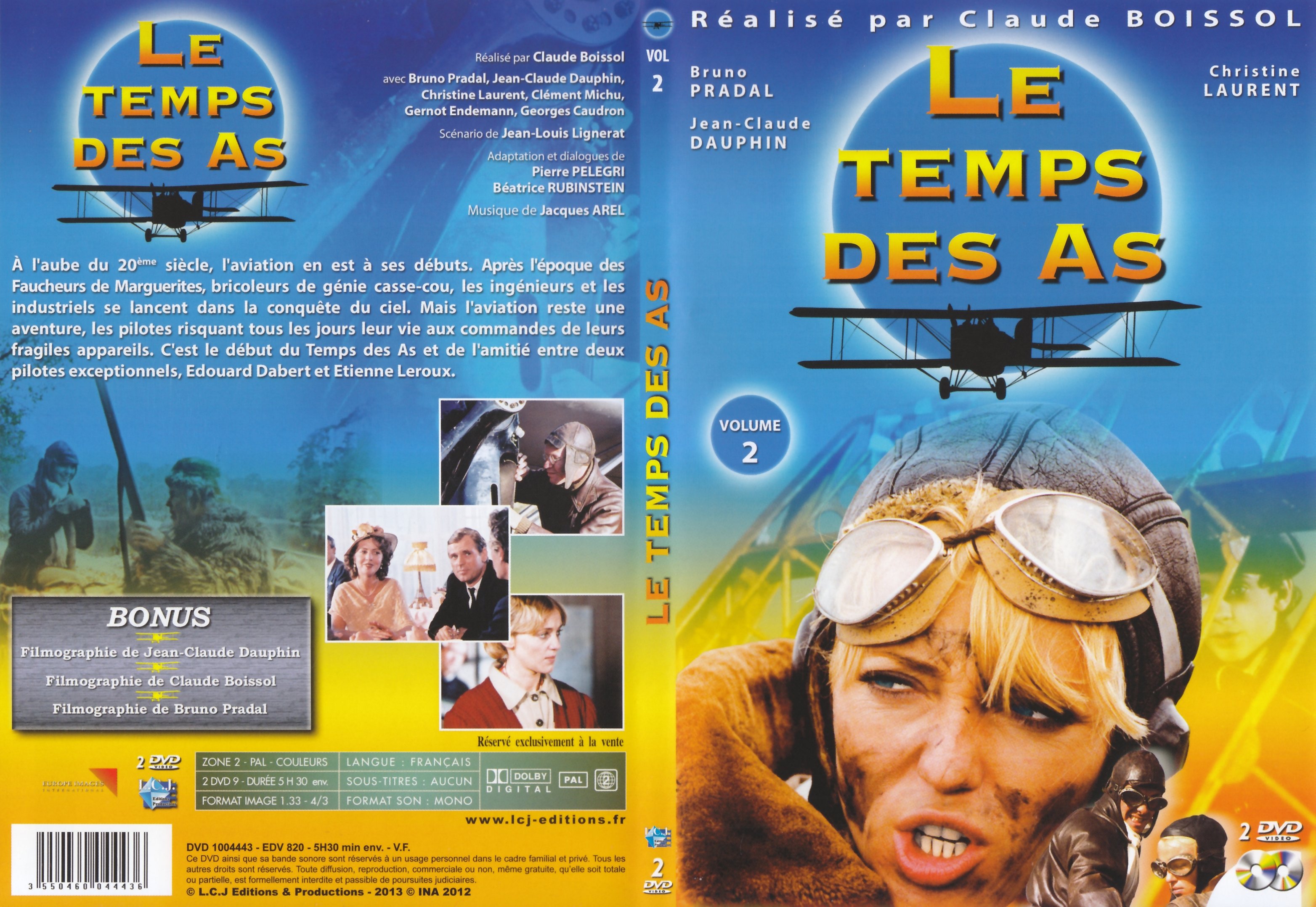 Jaquette DVD Le temps des as