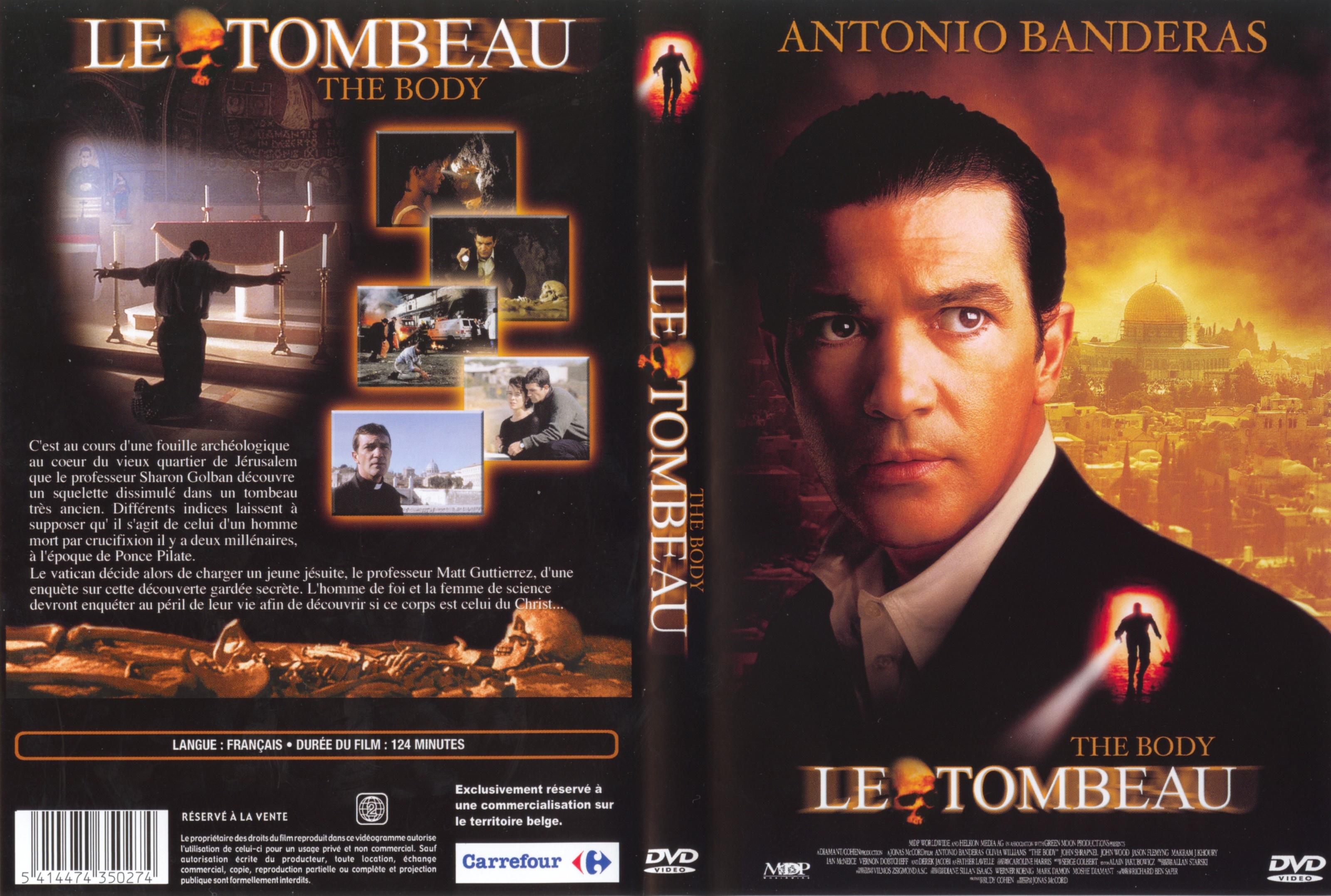 Jaquette DVD Le tombeau v2