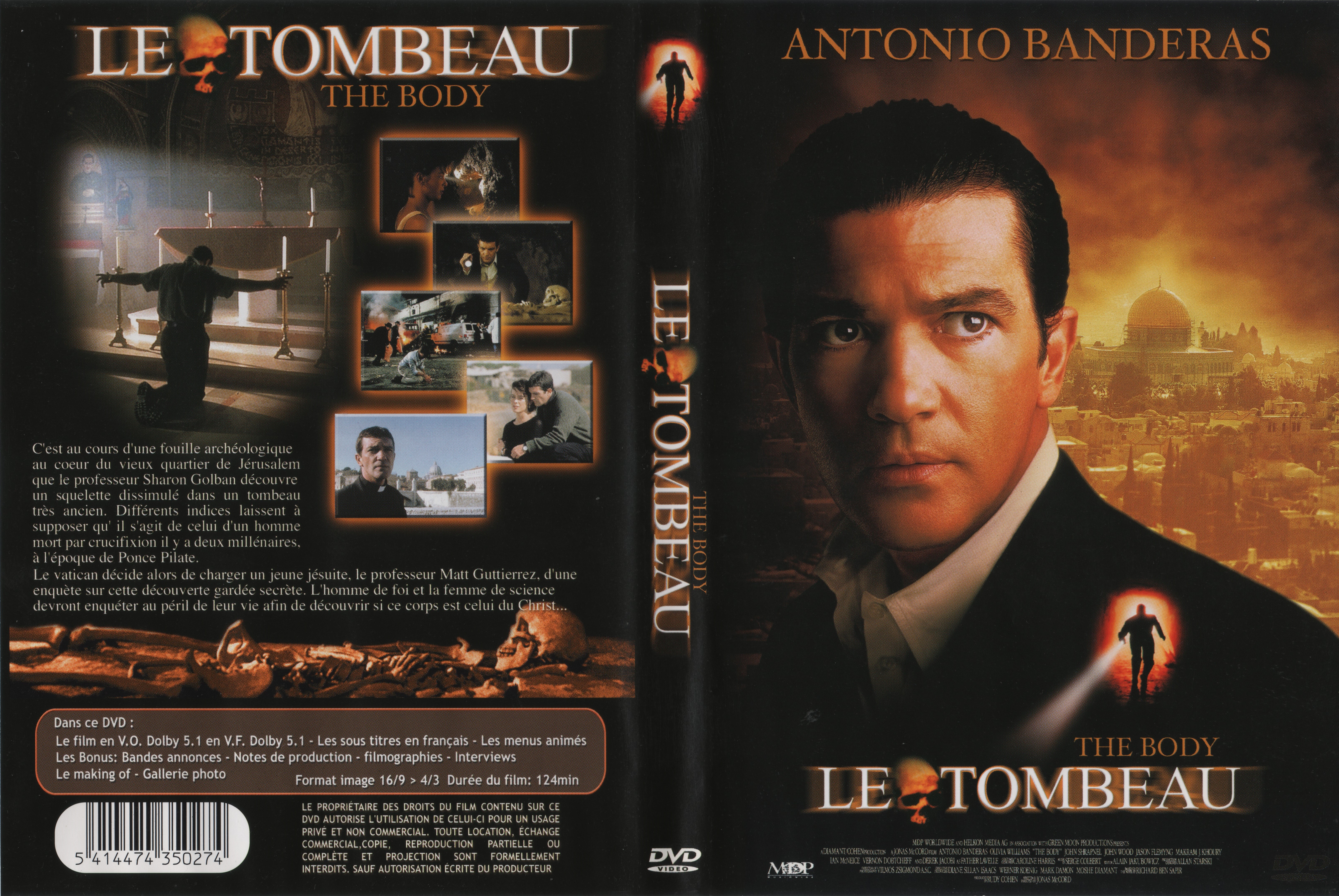 Jaquette DVD Le tombeau v4