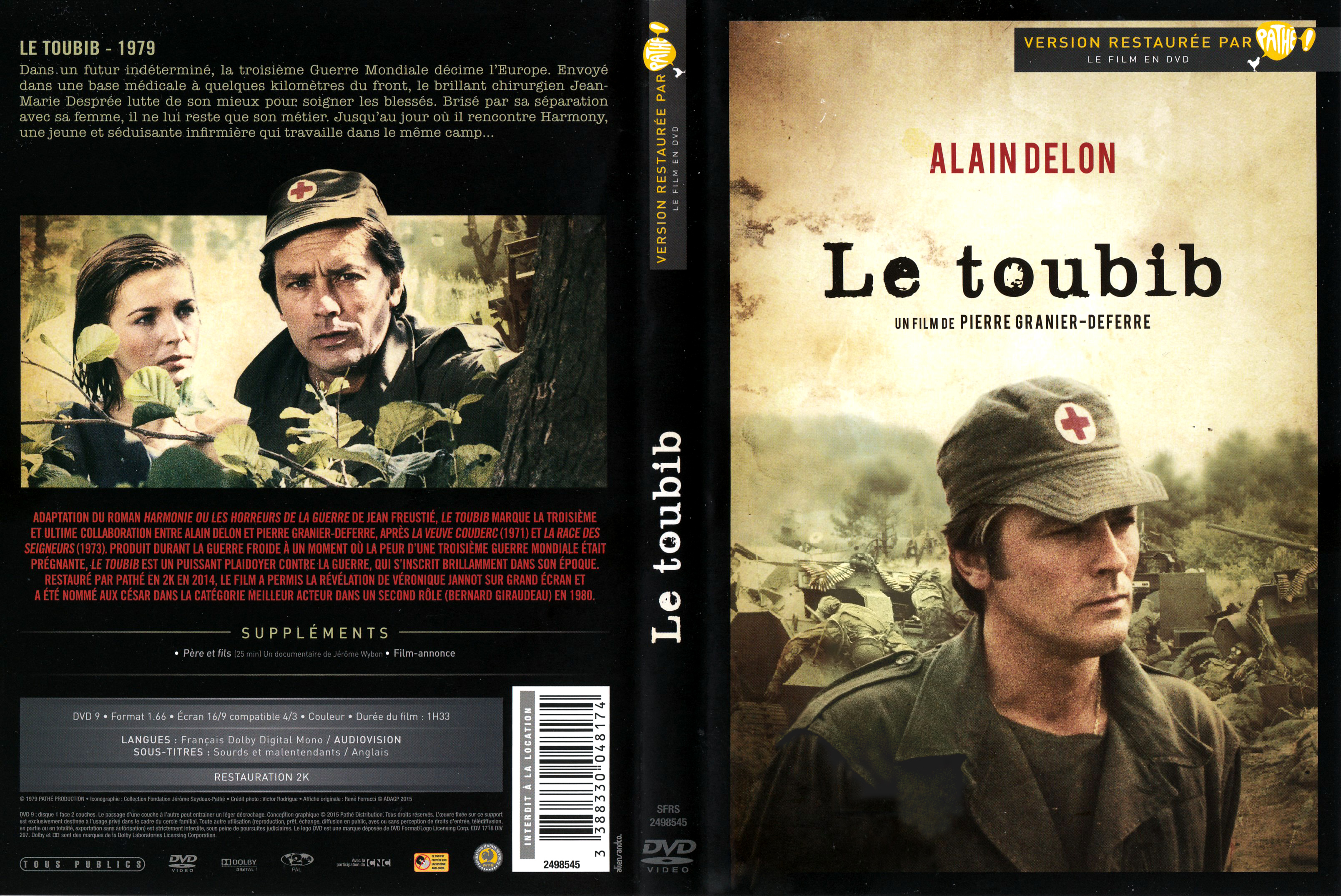 Jaquette DVD Le toubib v2