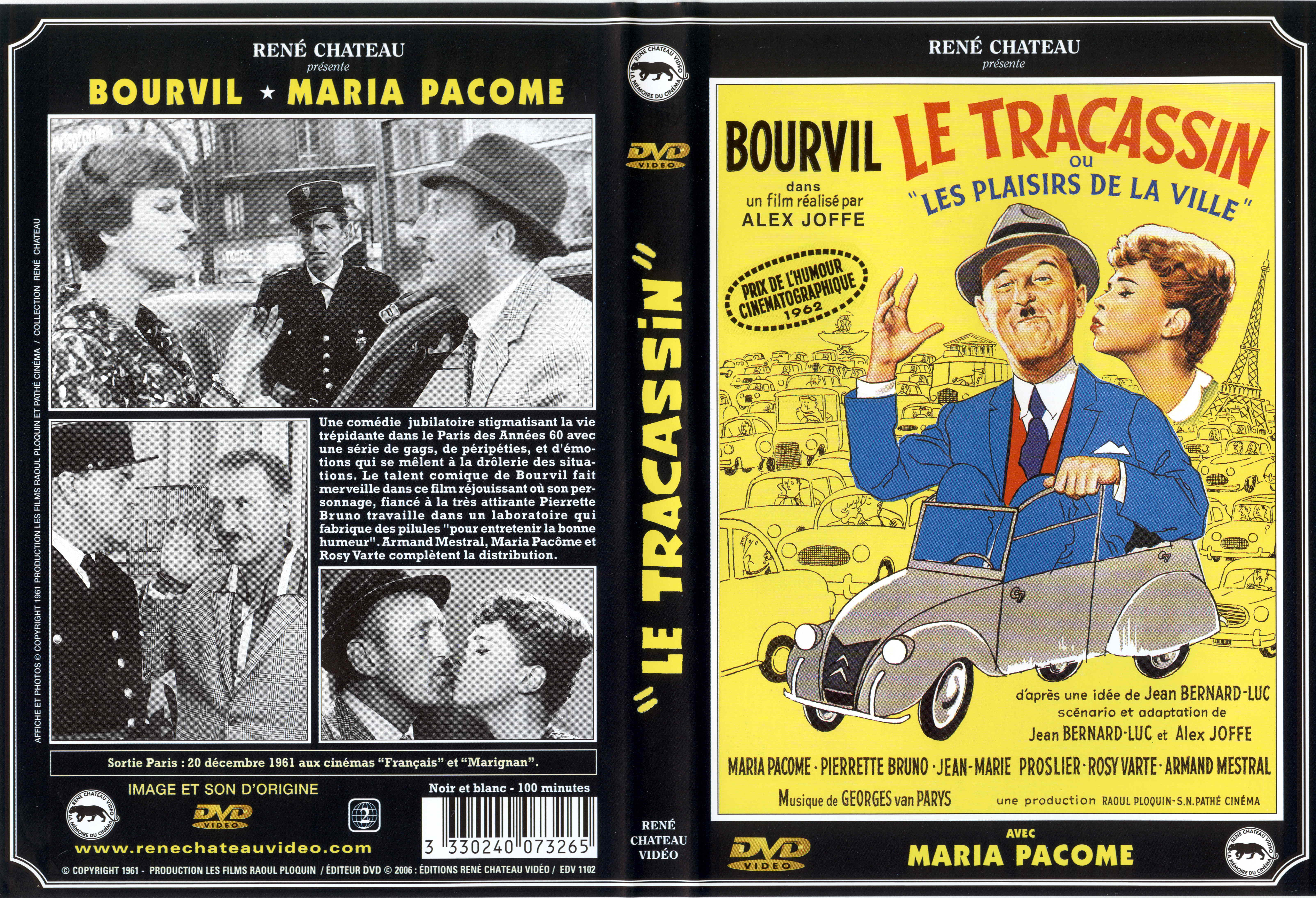 Jaquette DVD Le tracassin