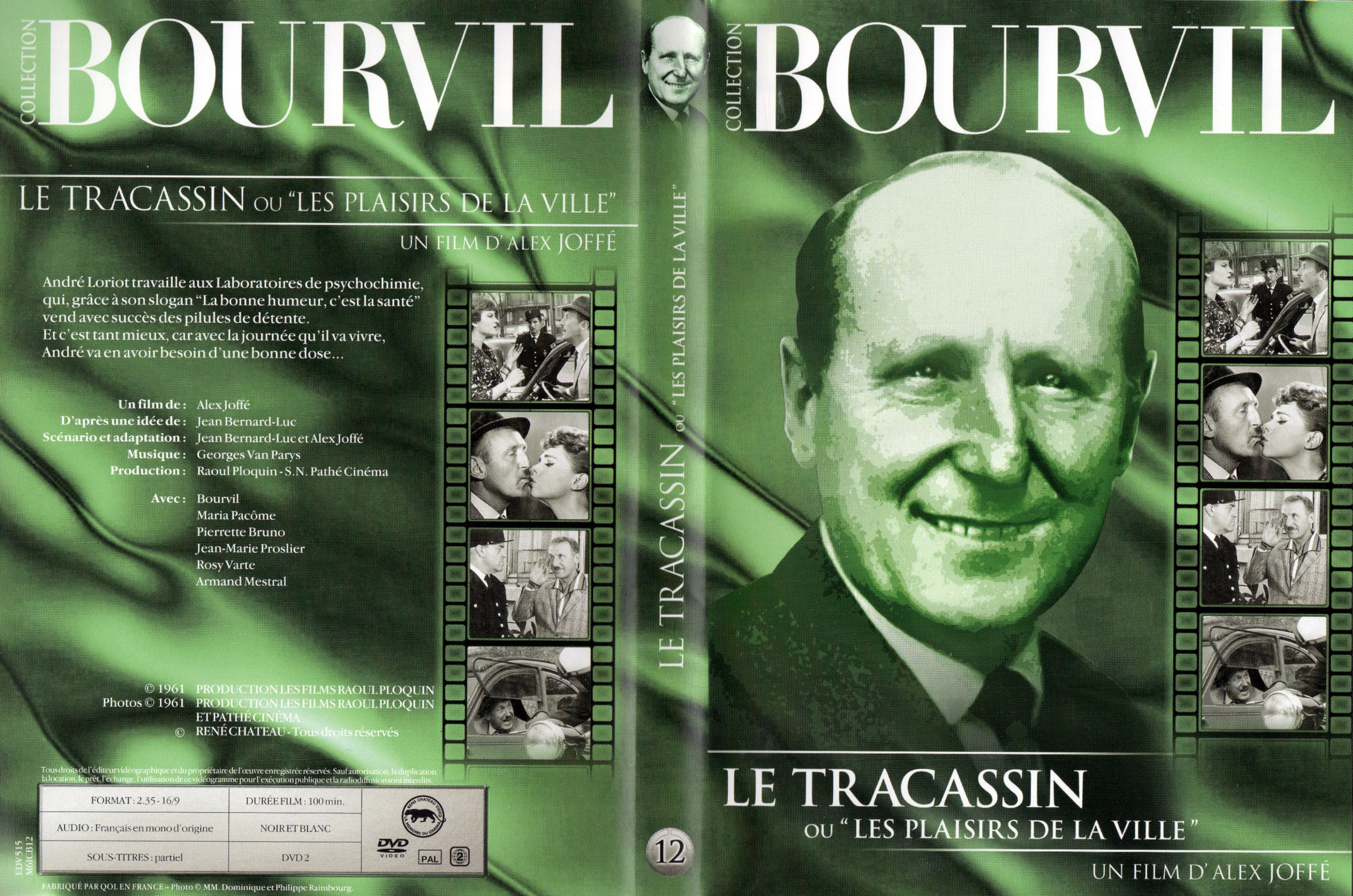 Jaquette DVD Le tracassin v2