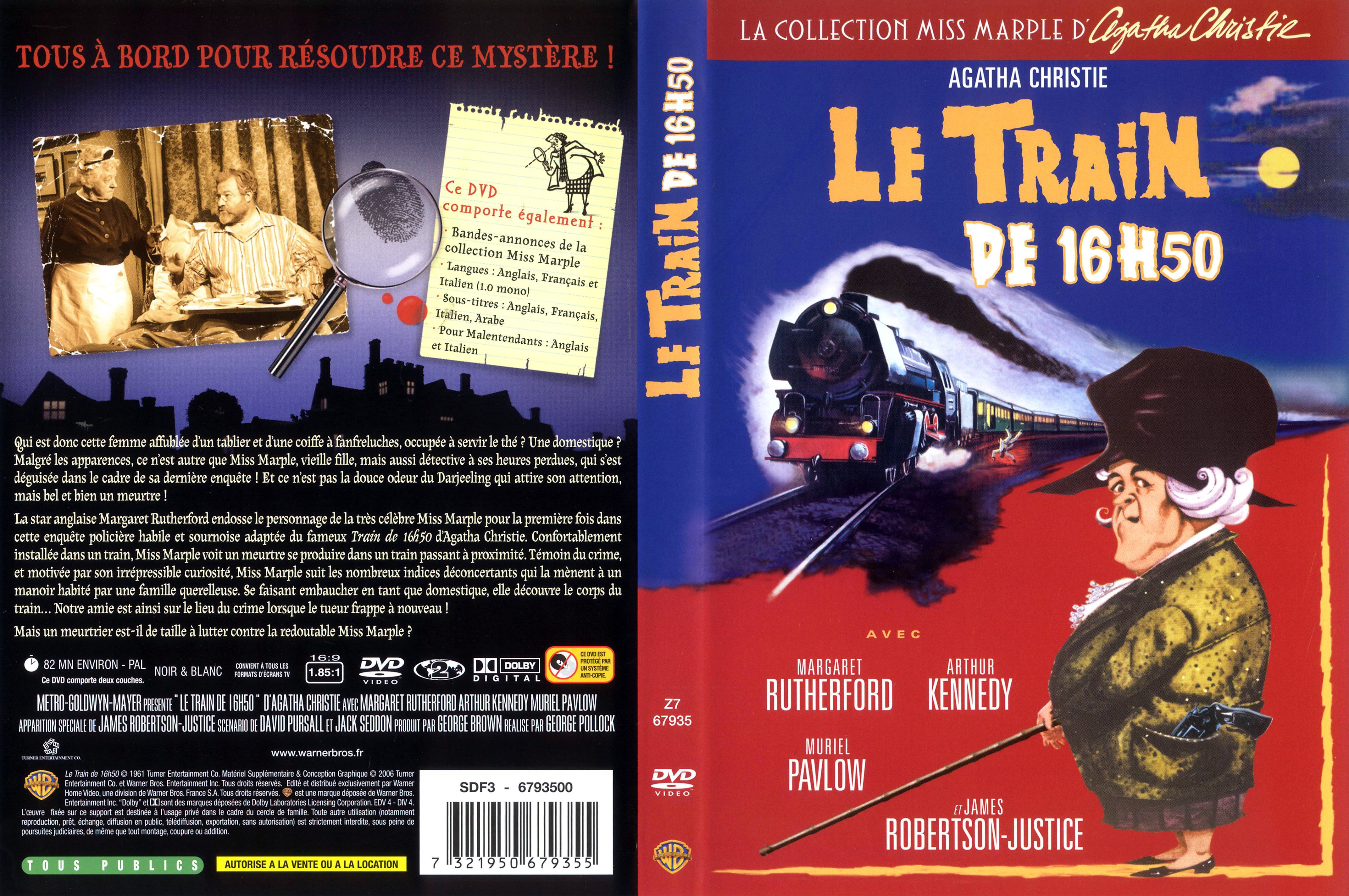 Jaquette DVD Le train de 16H50