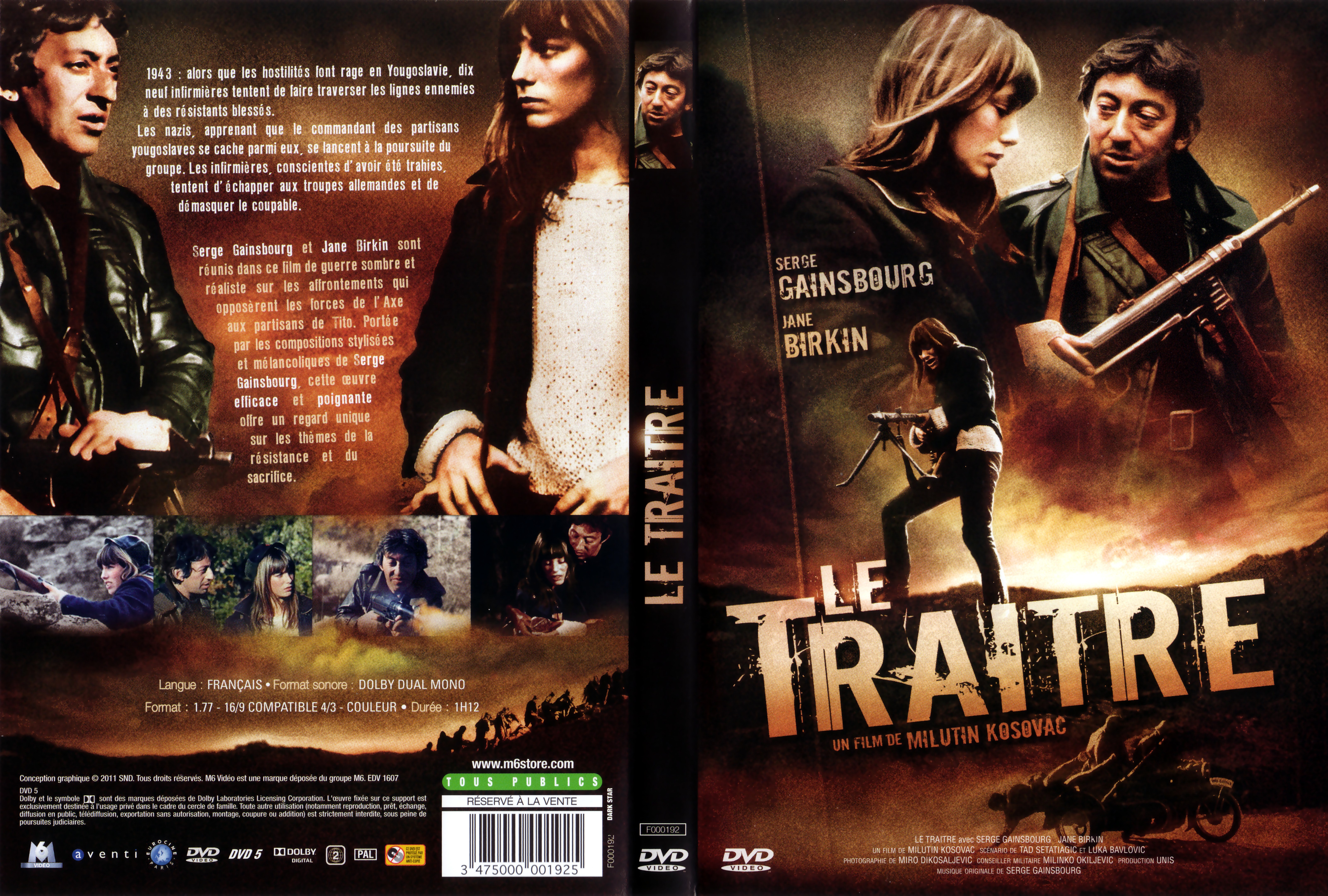 Jaquette DVD Le traitre