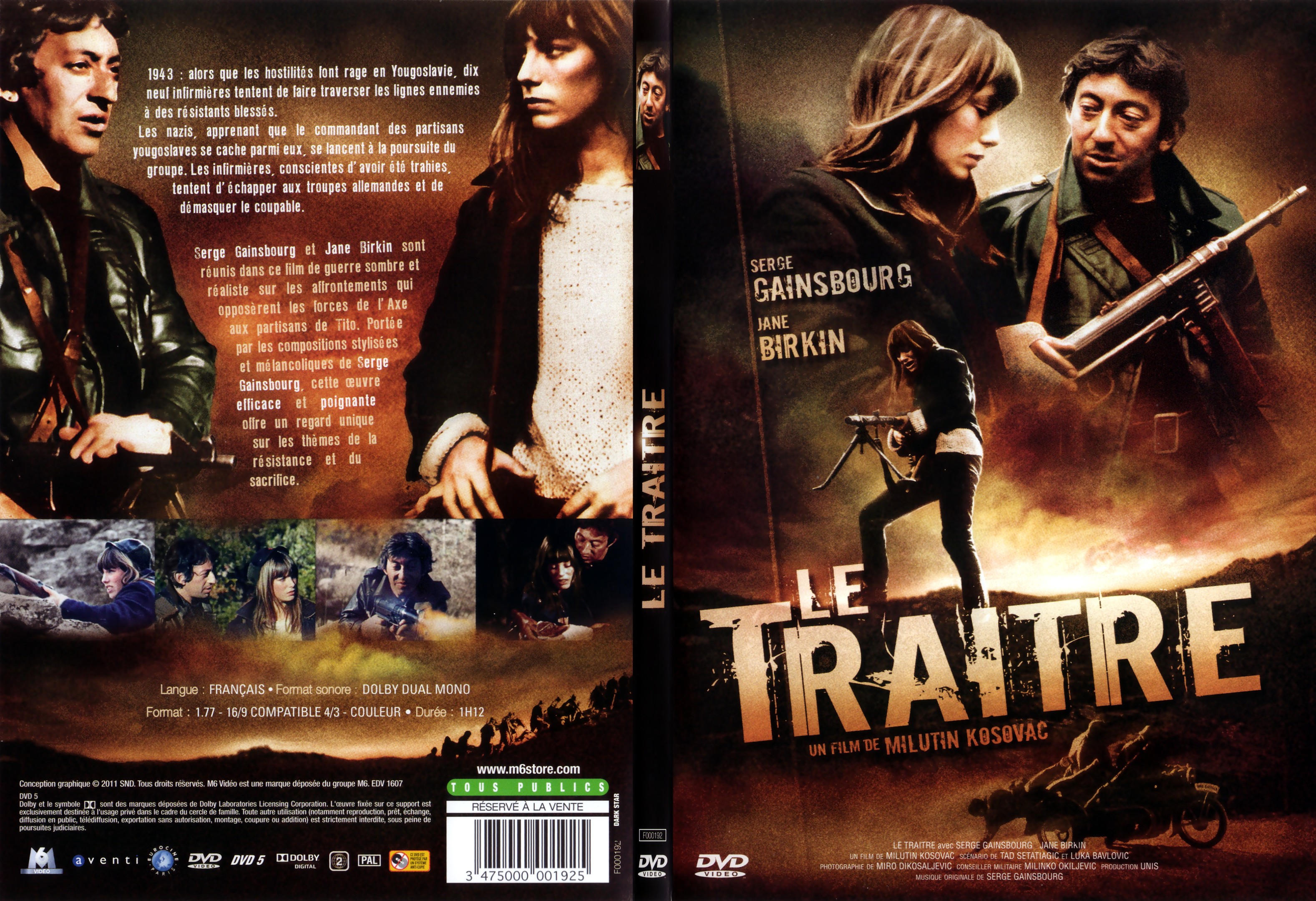 Jaquette DVD Le traitre - SLIM