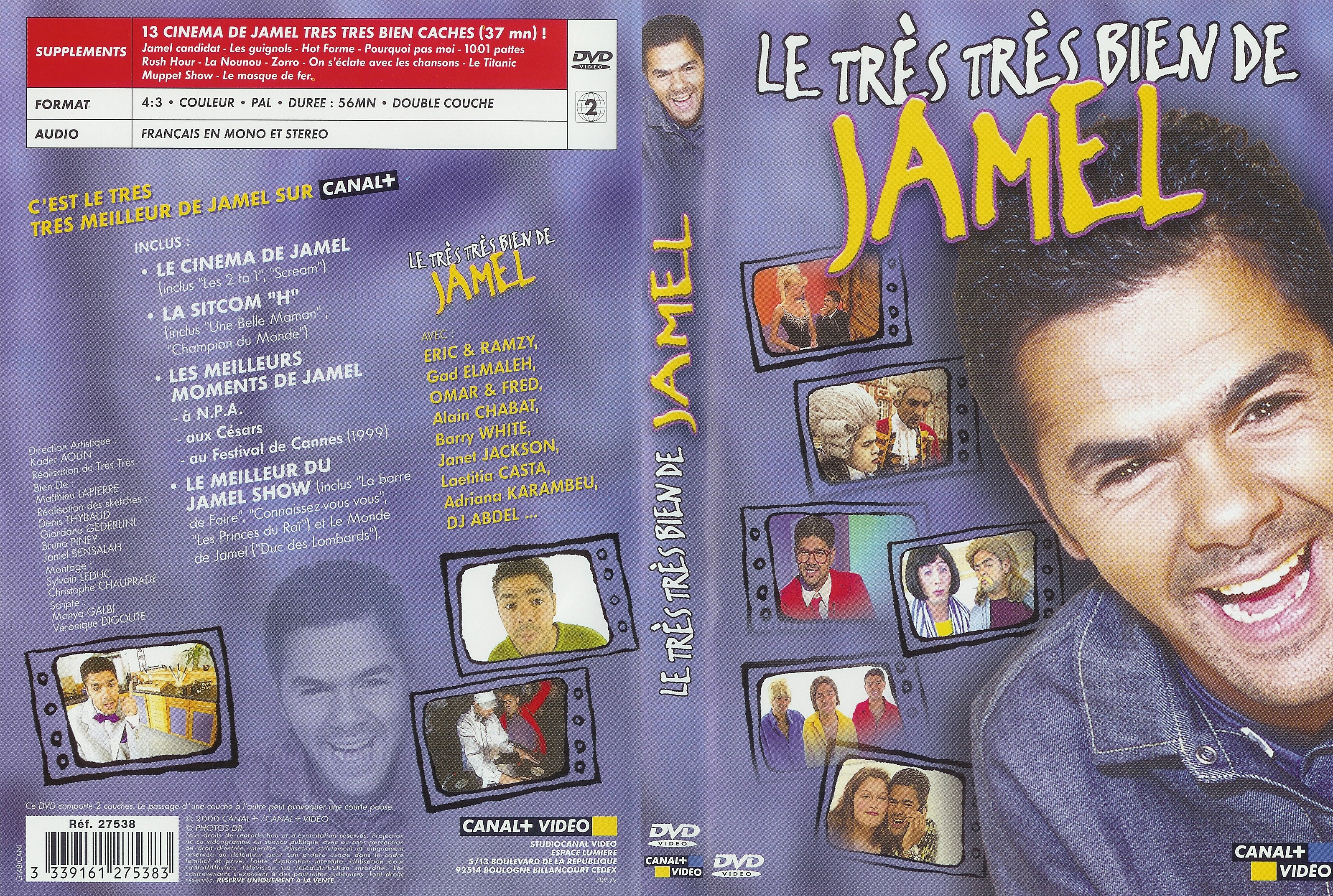 Jaquette DVD Le trs trs bien de Jamel