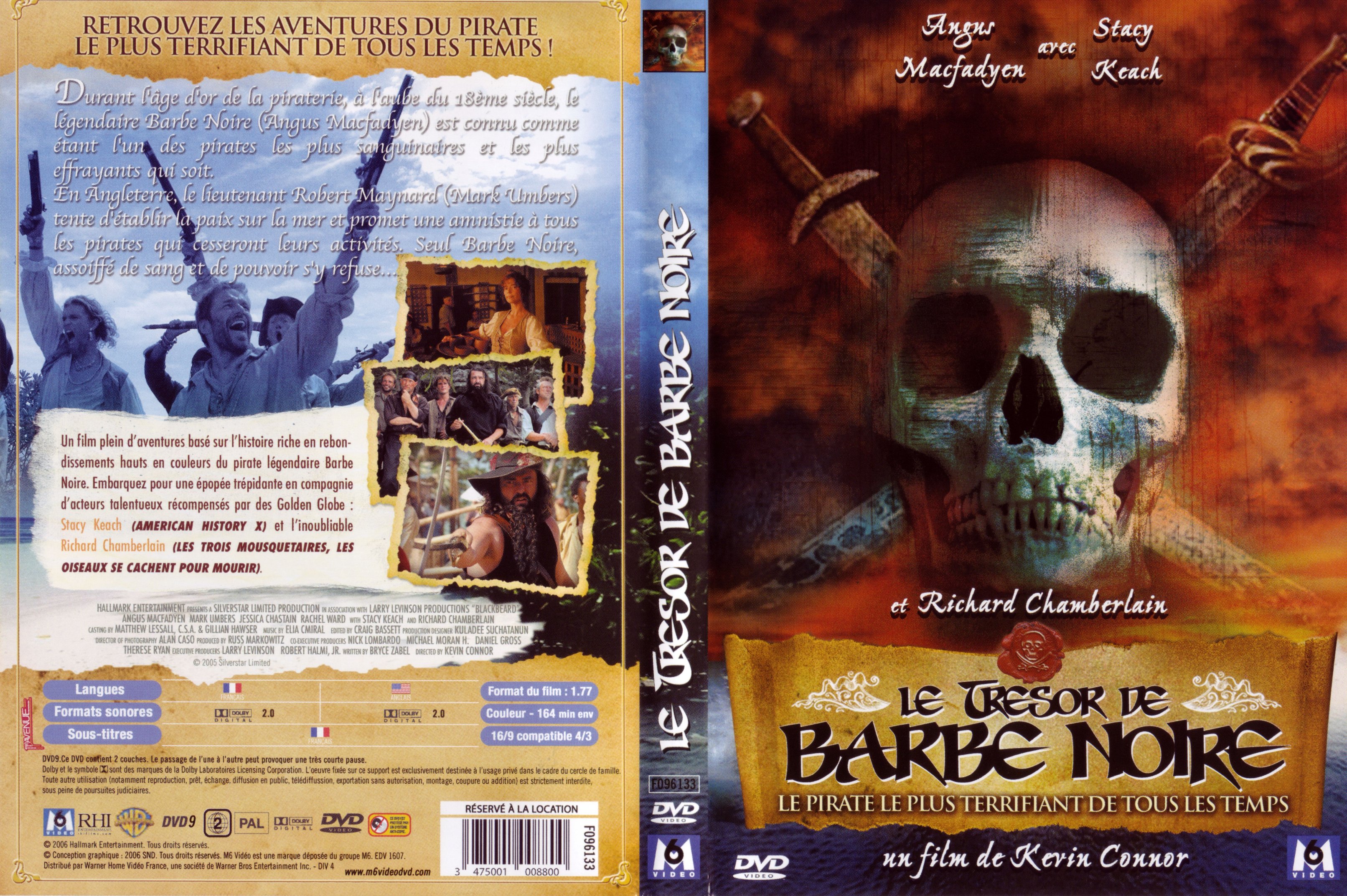 Jaquette DVD Le trsor de barbe noire