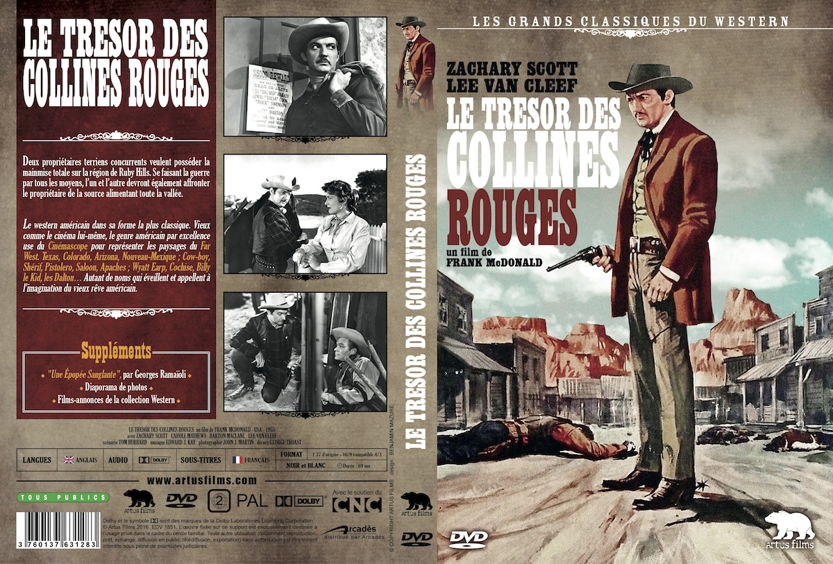 Jaquette DVD Le trsor des collines rouges