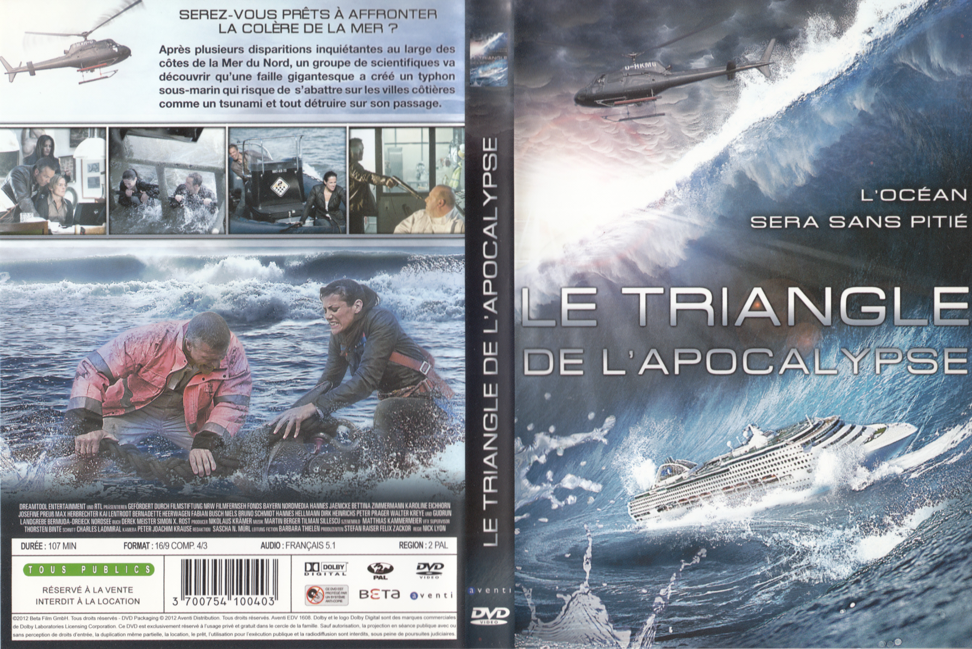 Jaquette DVD Le triangle de l