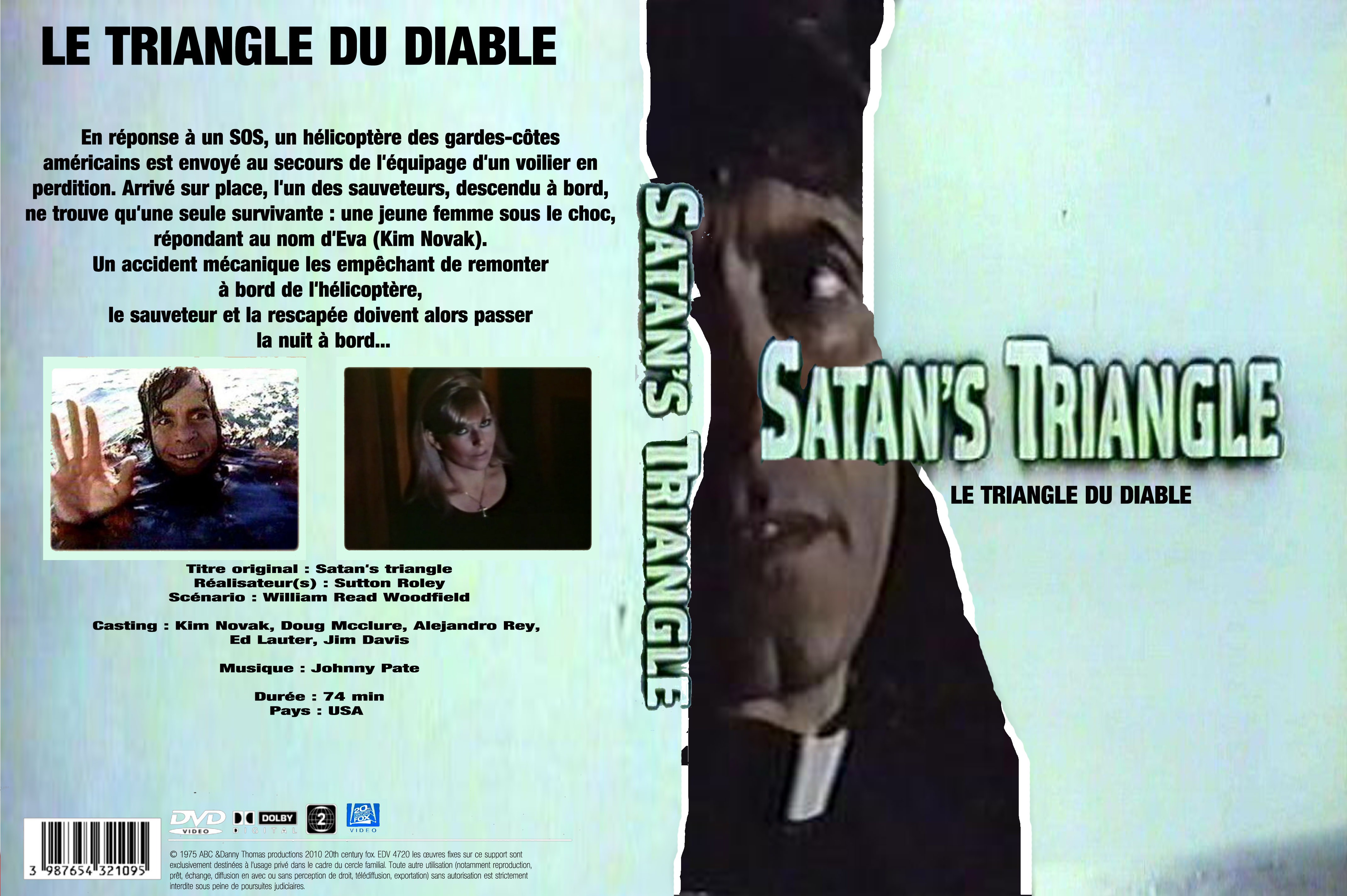 Jaquette DVD Le triangle du diable custom