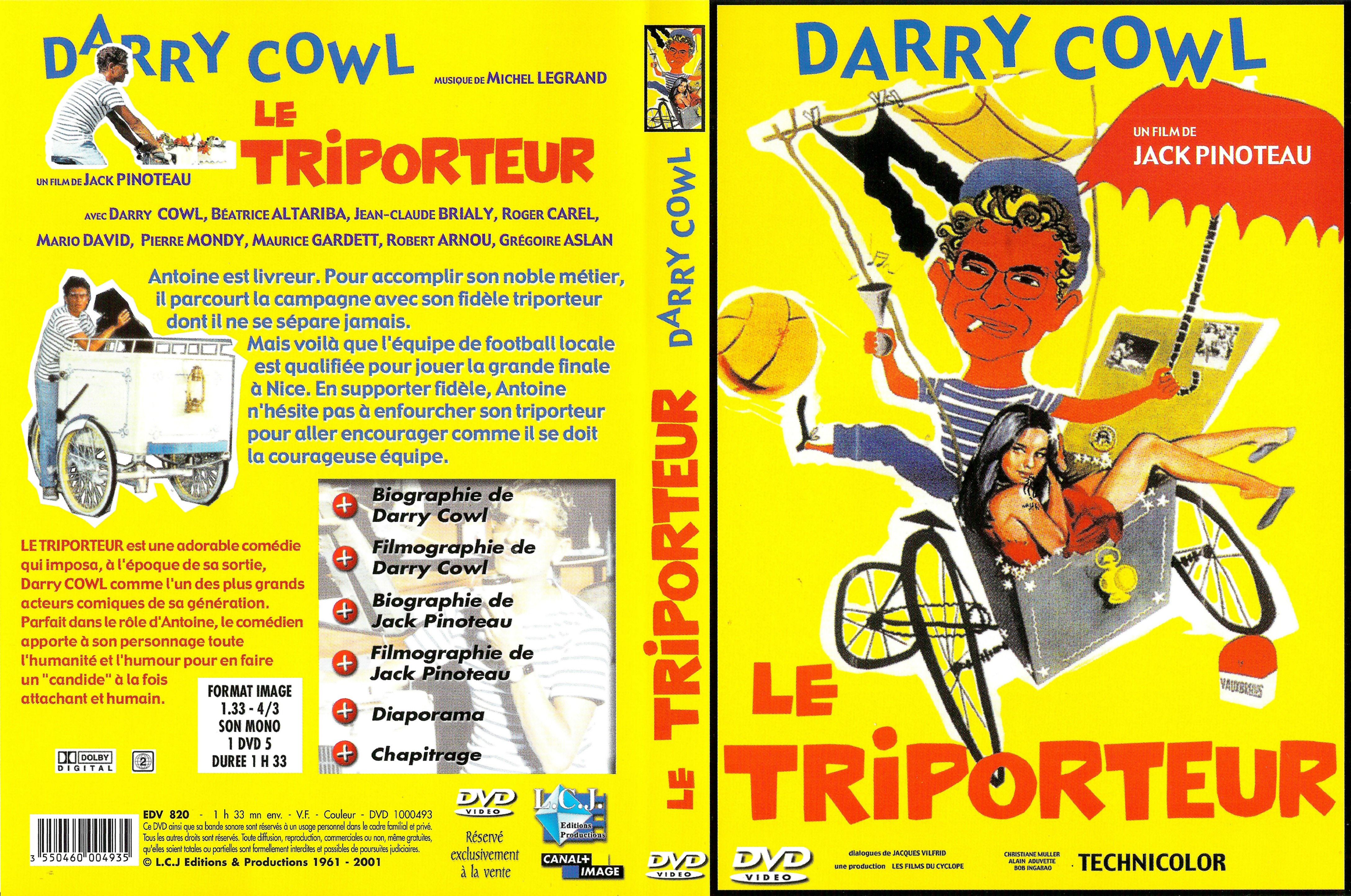 Jaquette DVD Le triporteur v2