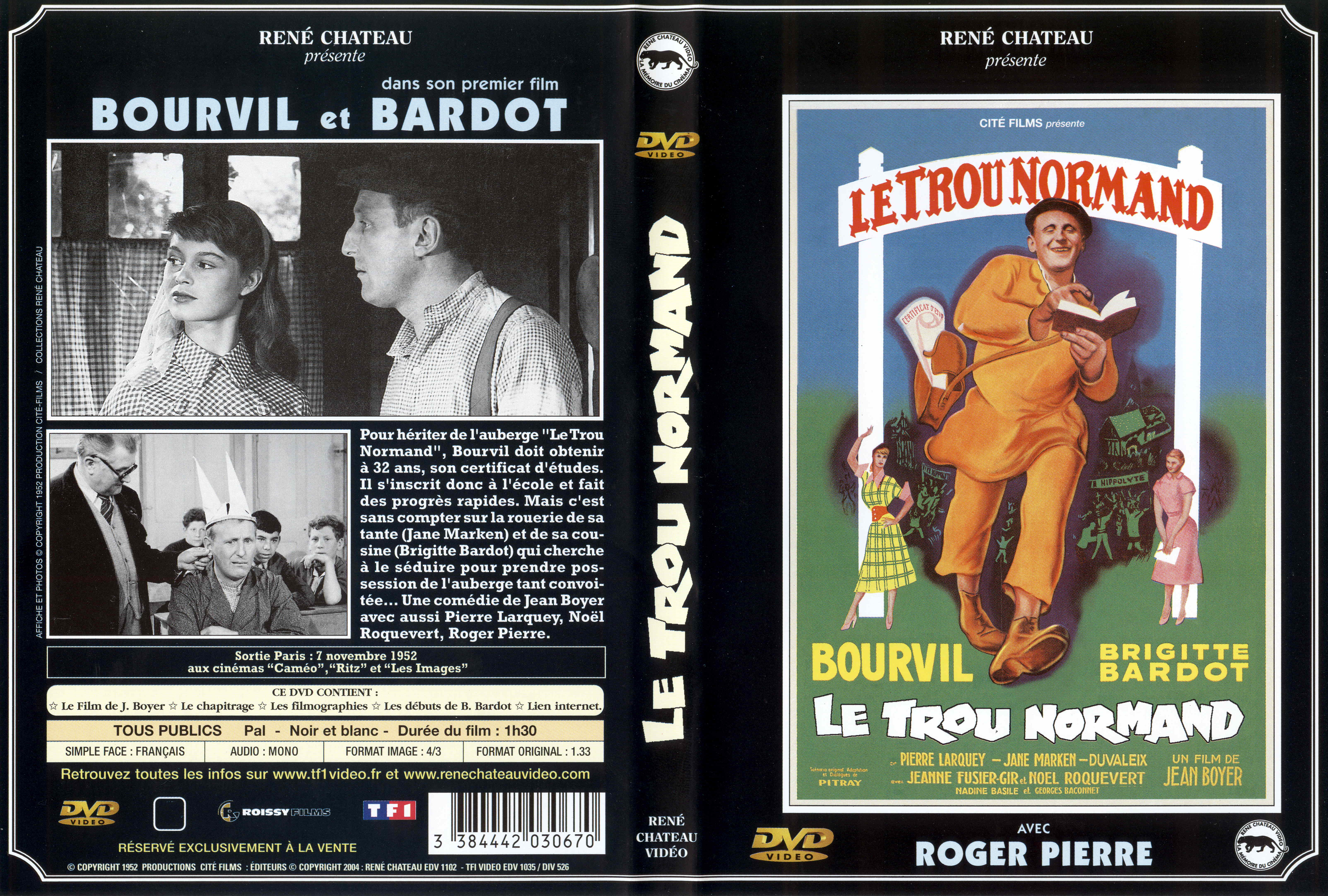 Jaquette DVD Le trou normand