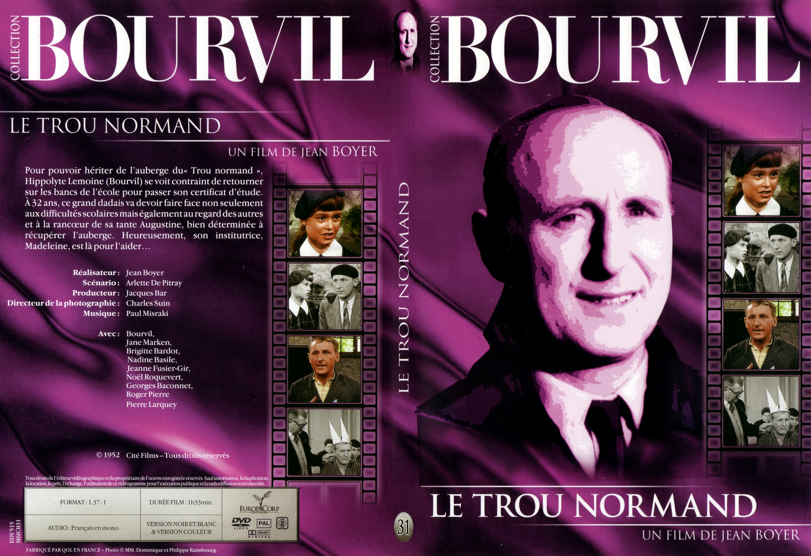 Jaquette DVD Le trou normand - SLIM