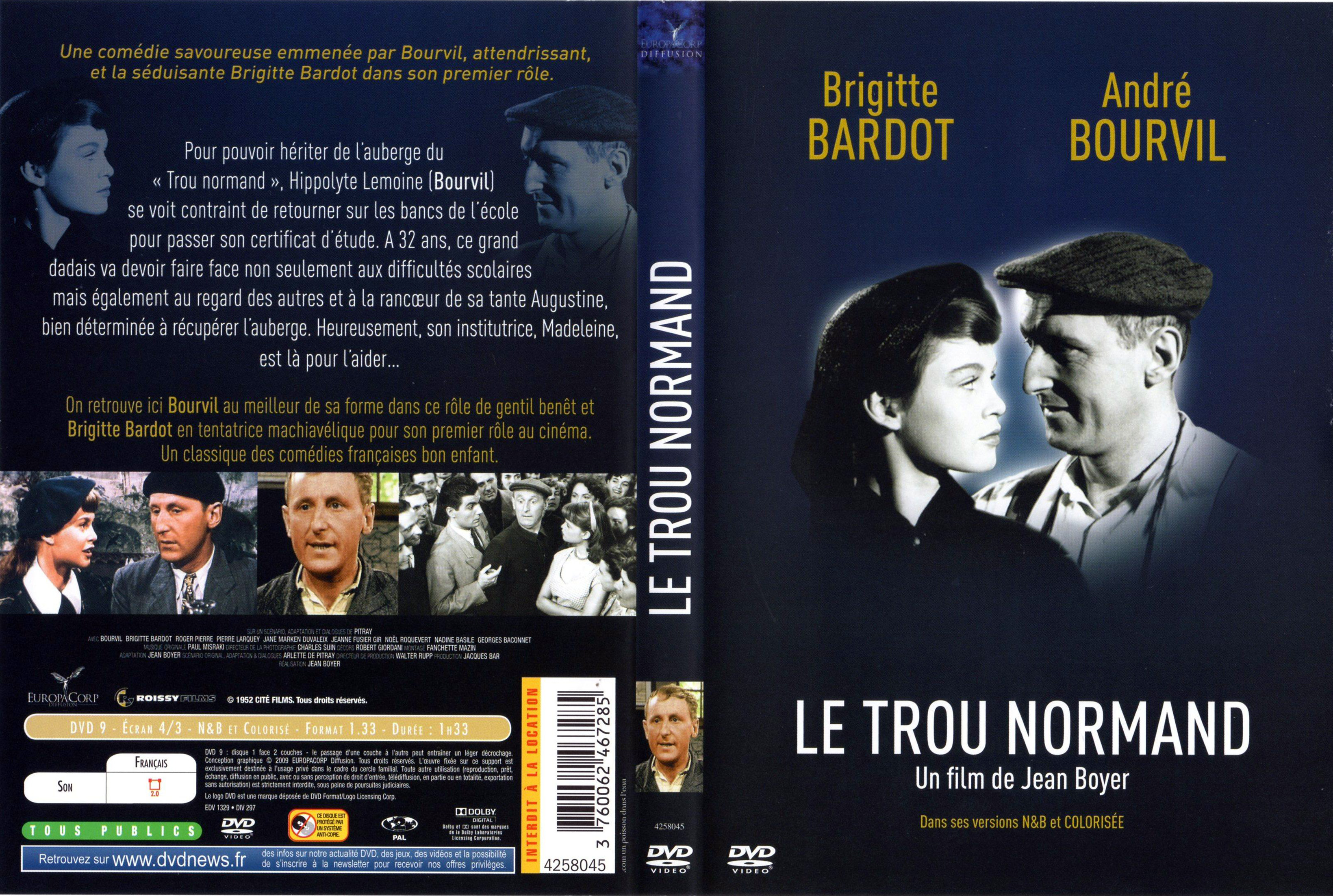 Jaquette DVD Le trou normand v2
