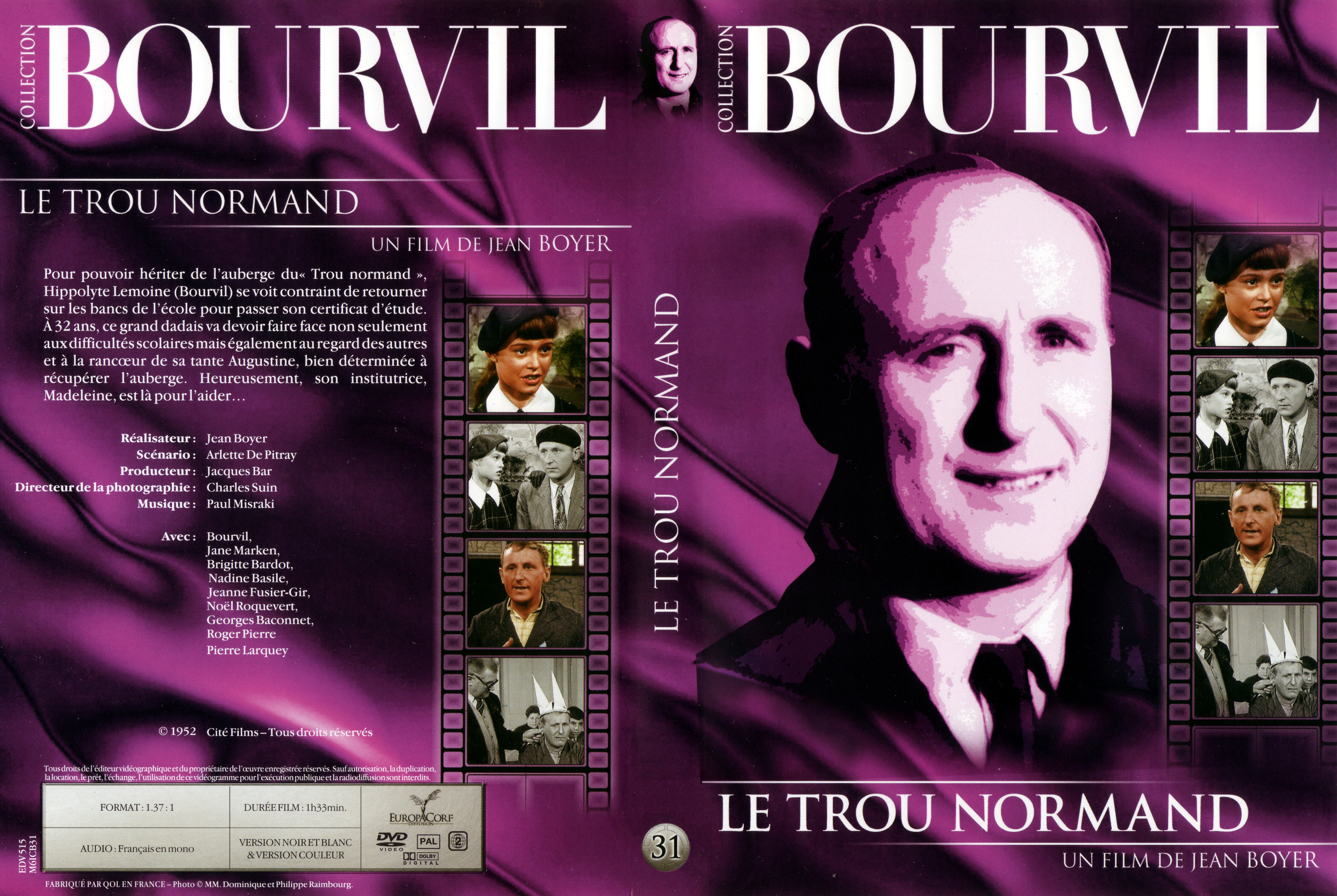 Jaquette DVD Le trou normand v3