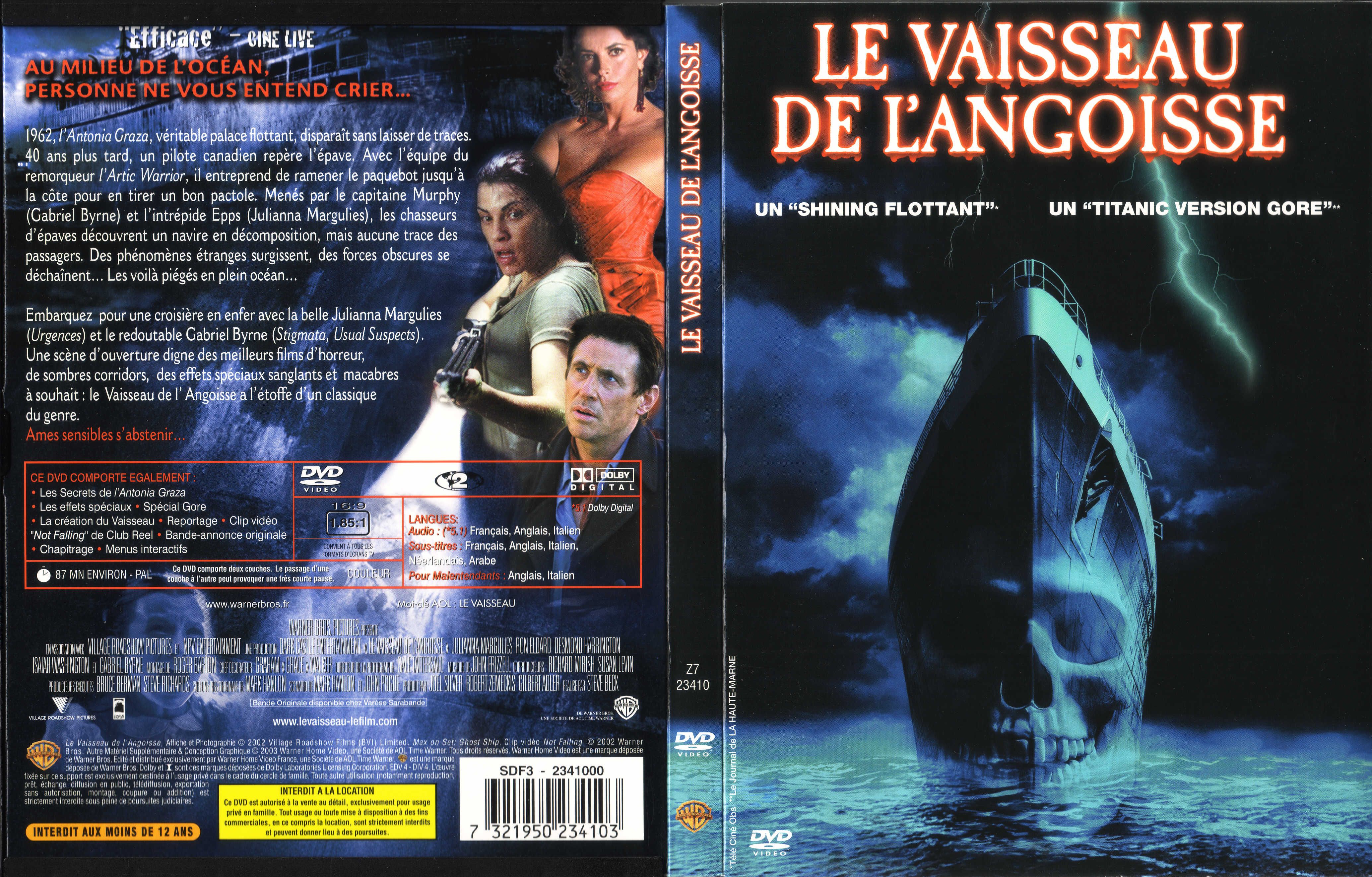 Jaquette DVD Le vaisseau de l