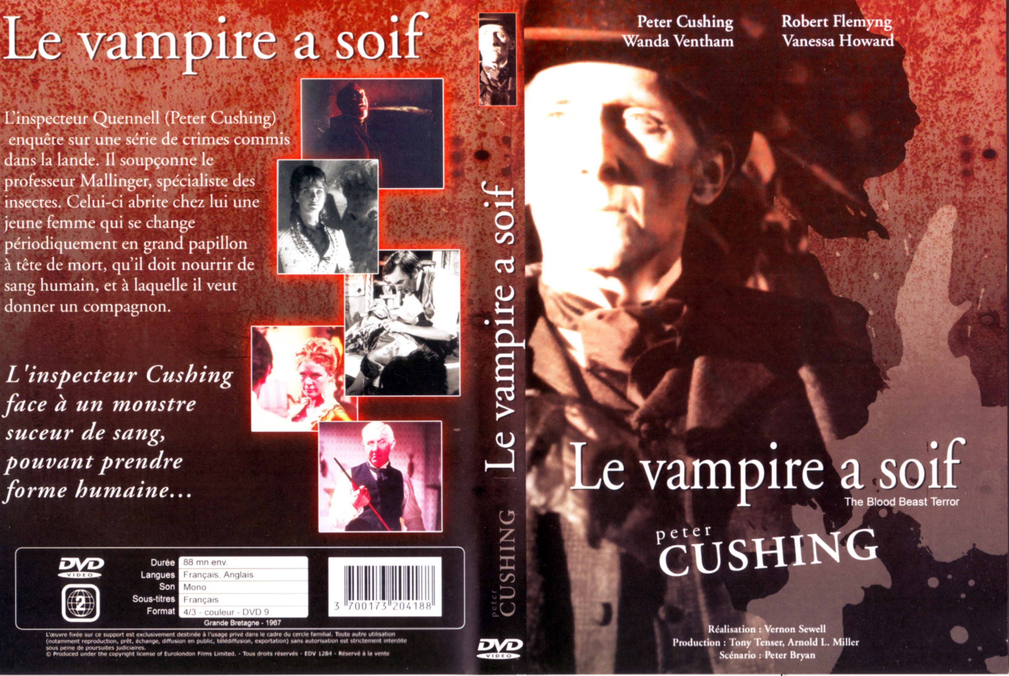 Jaquette DVD Le vampire a soif